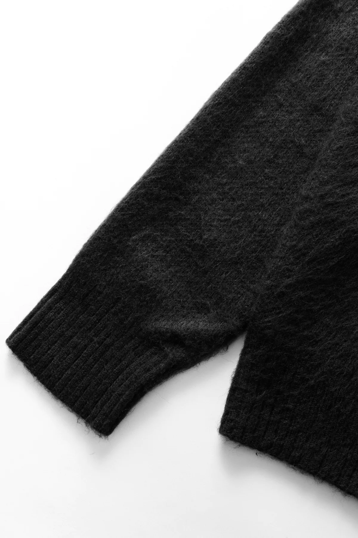 Blacksmith - Mohair Cardigan - Black - Image 3