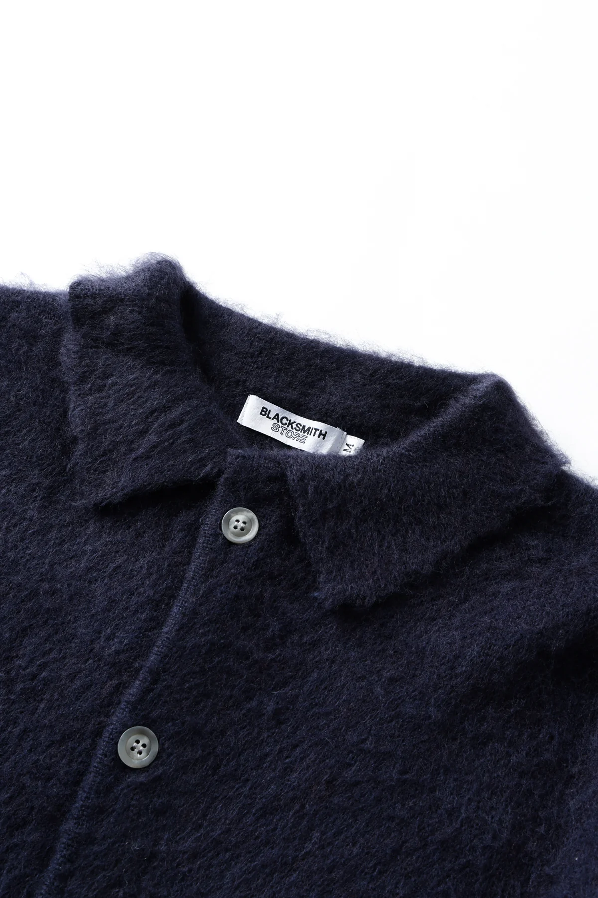 Blacksmith - Mohair Cardigan - Navy - Image 3