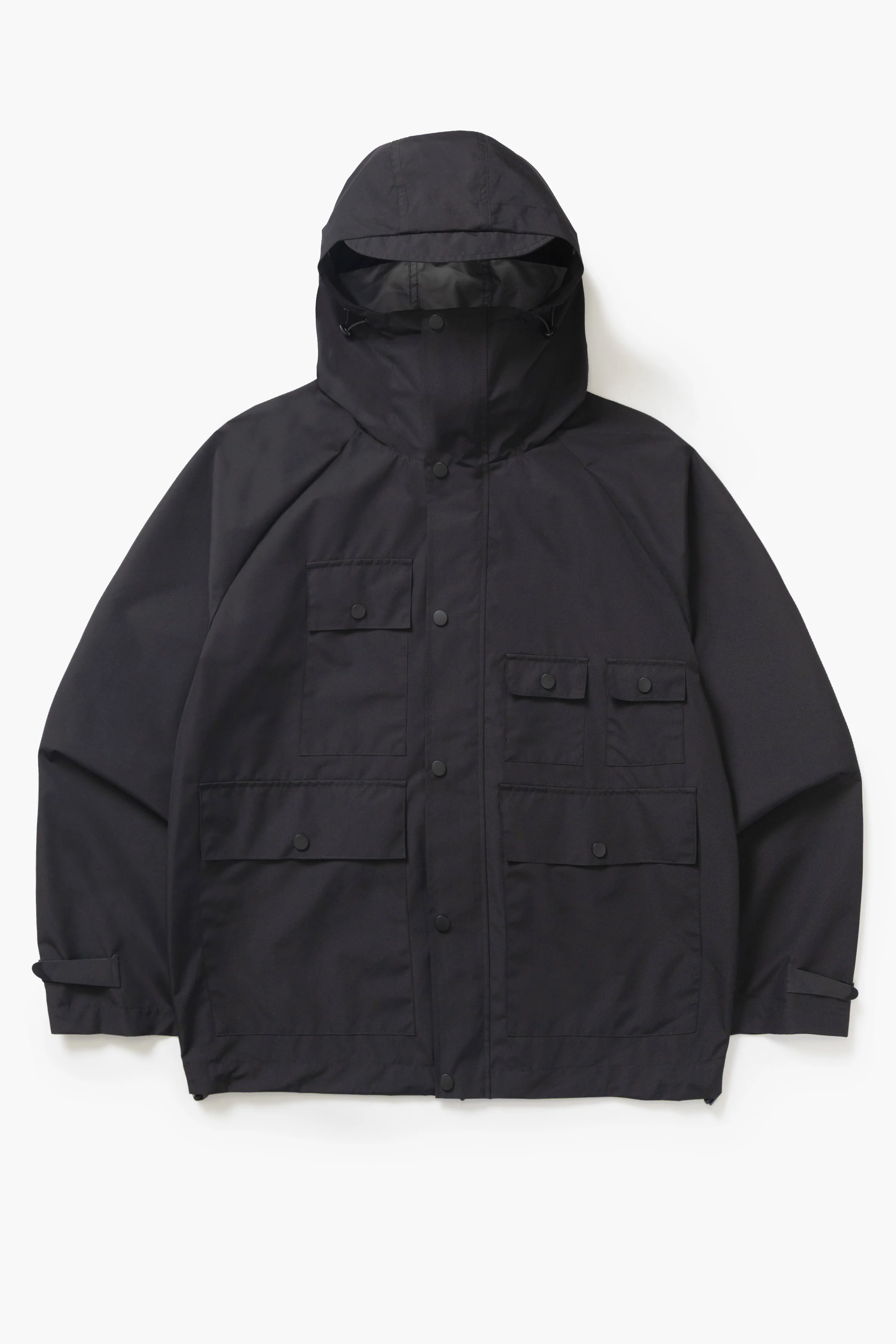 Blacksmith - Multi Pocket Shell Jacket - Black