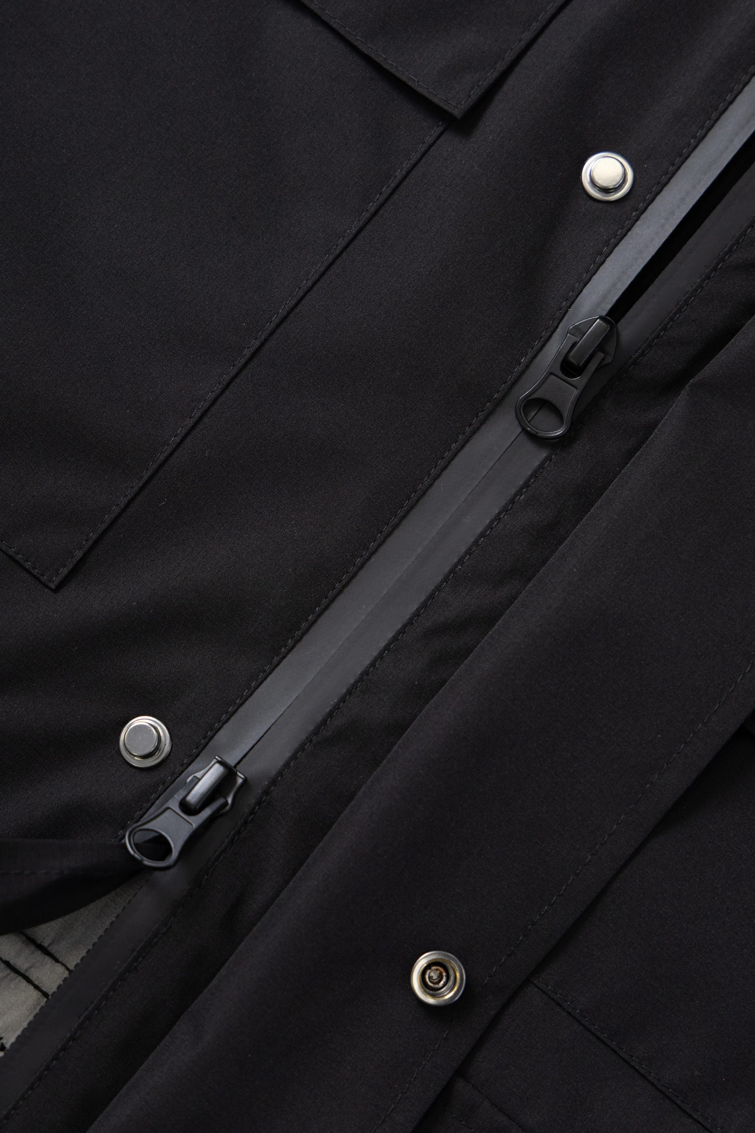 Blacksmith - Multi Pocket Shell Jacket - Black - Image 11
