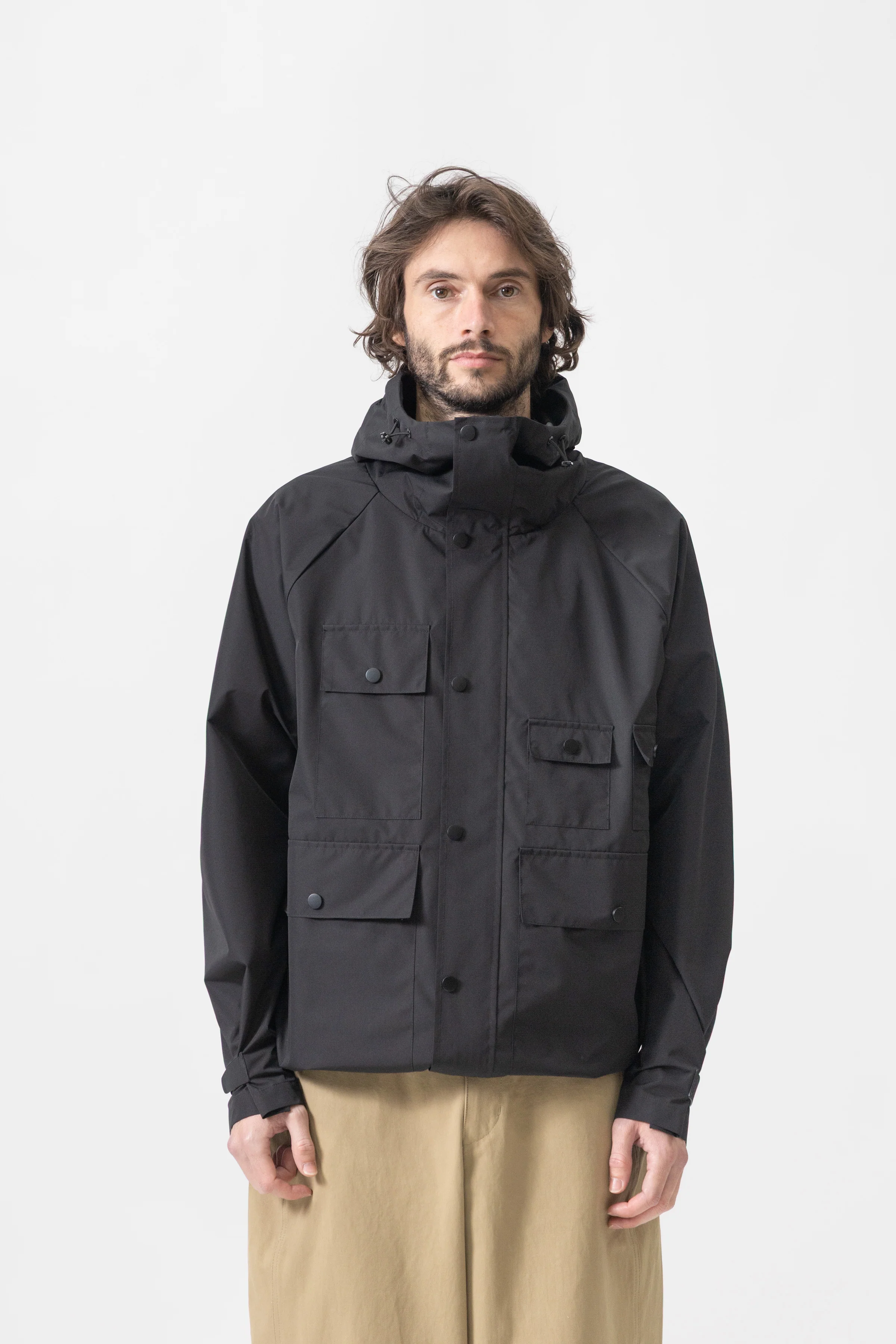 Blacksmith - Multi Pocket Shell Jacket - Black - Image 2