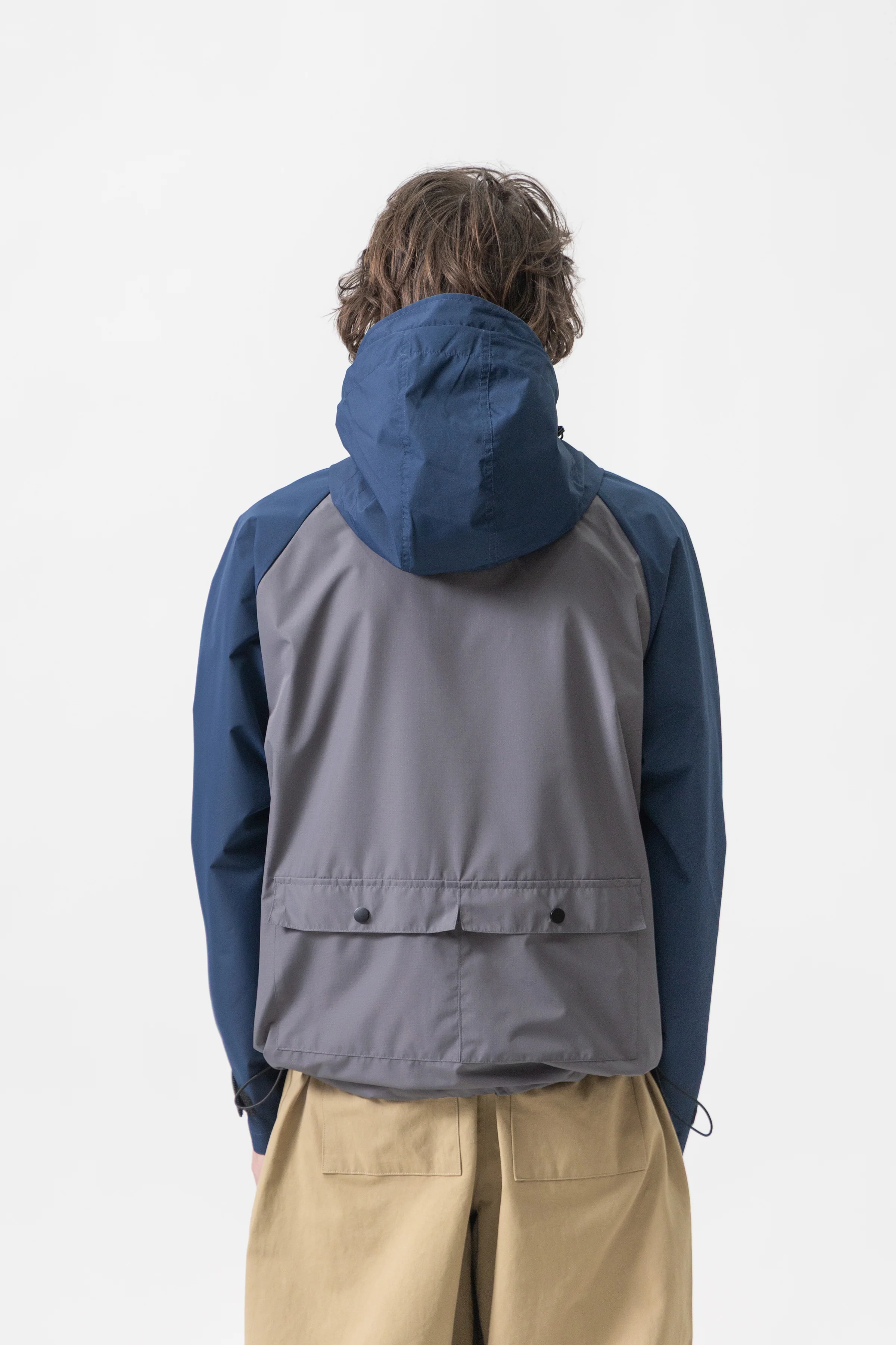 Blacksmith - Multi Pocket Shell Jacket - Navy/Grey - Image 4