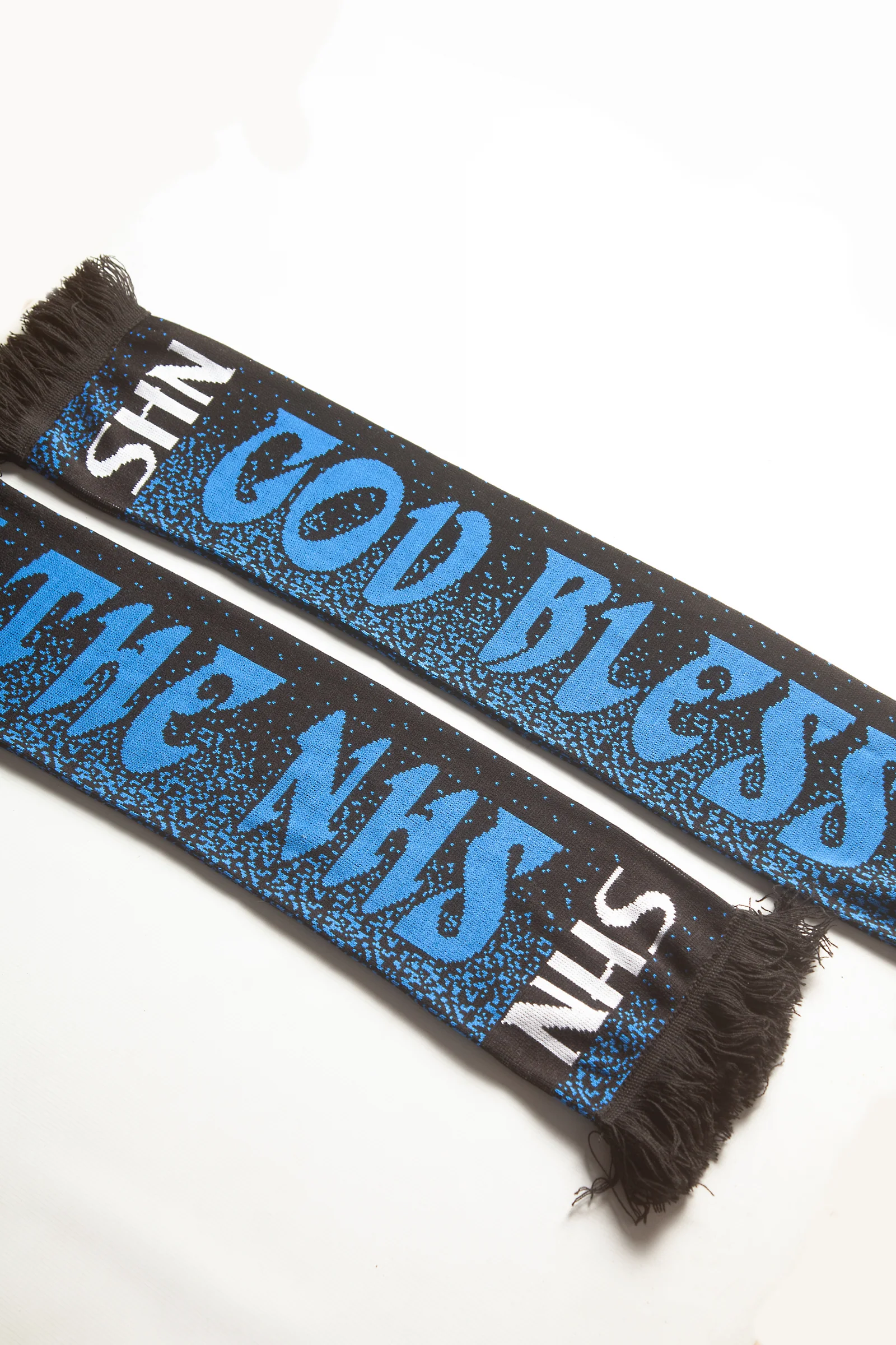 Blacksmith - God Bless The NHS Scarf - Black - Image 2