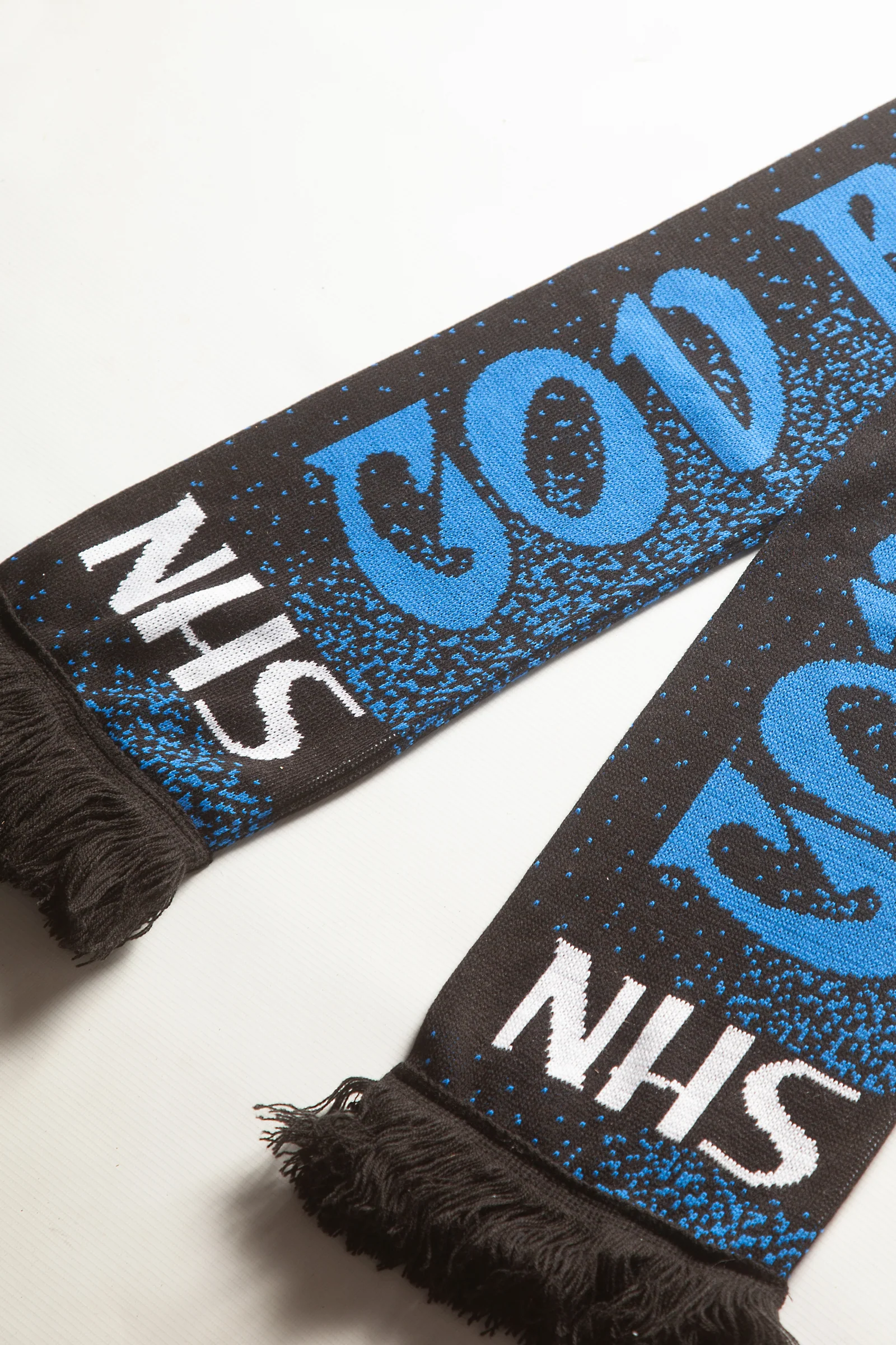 Blacksmith - God Bless The NHS Scarf - Black - Image 3