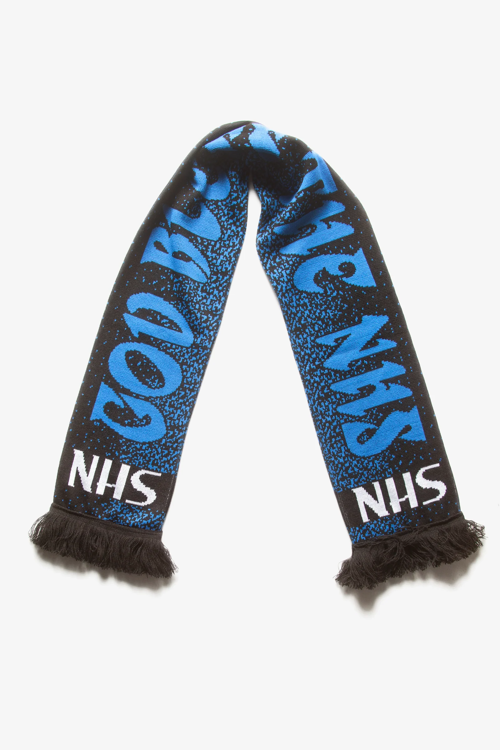Blacksmith - God Bless The NHS Scarf - Black - Image 4