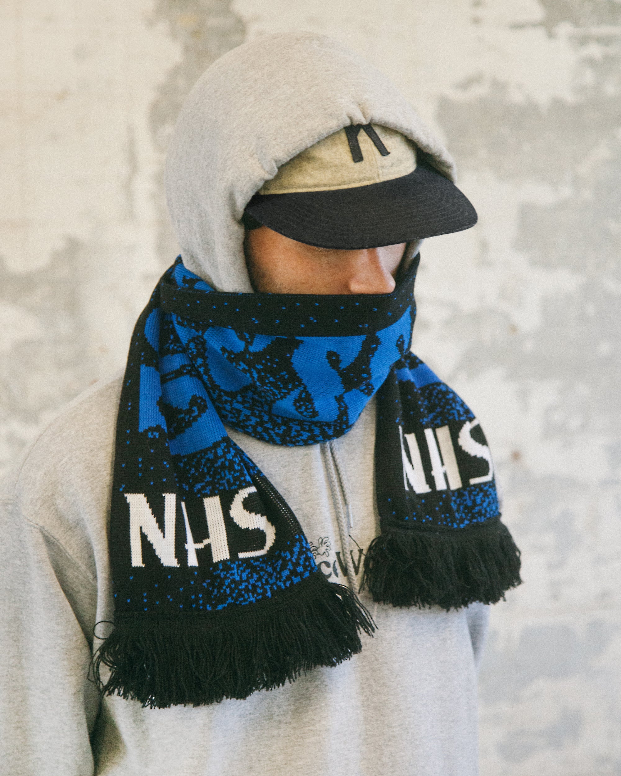 Blacksmith - God Bless The NHS Scarf - Black - Image 5