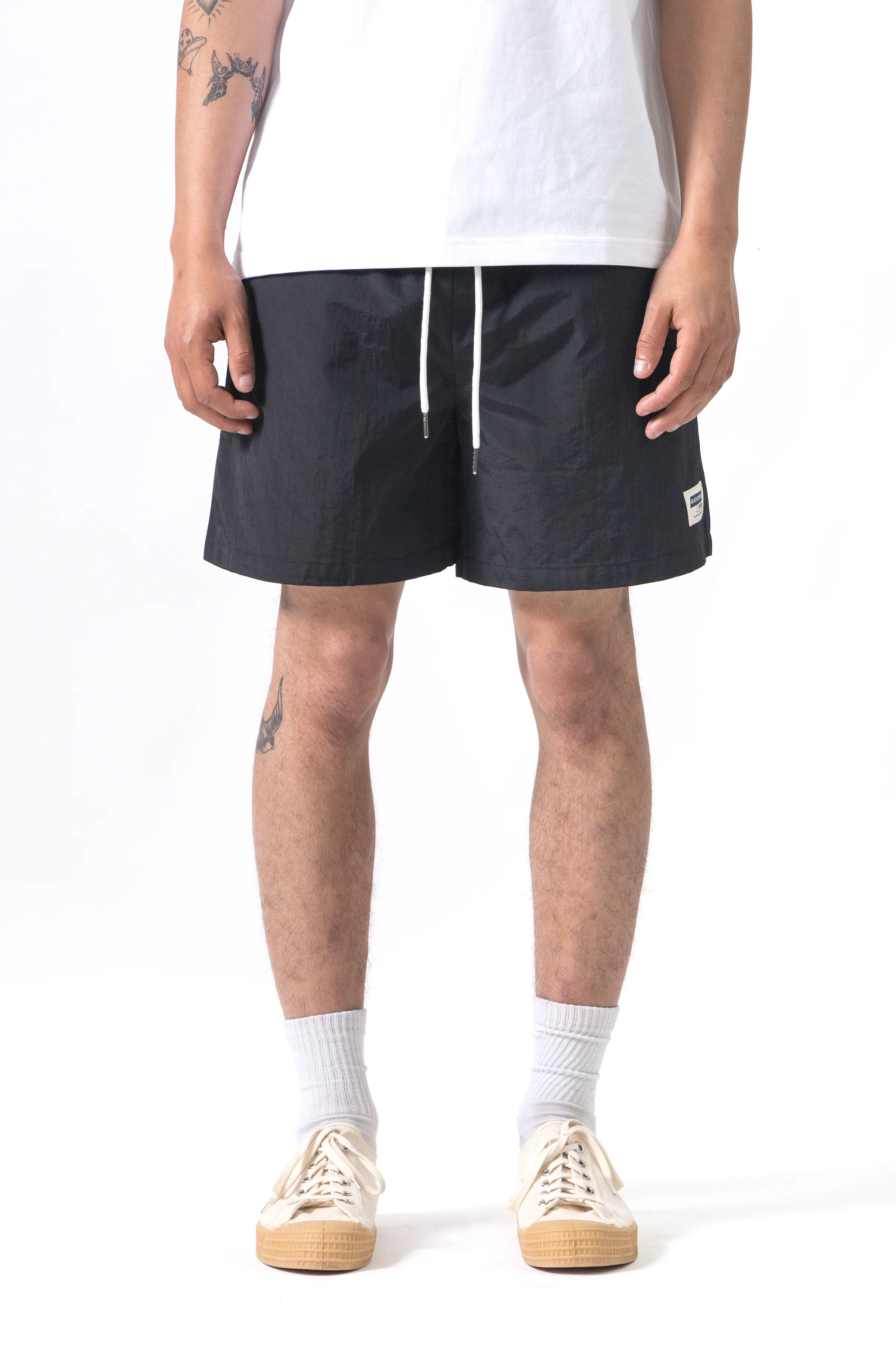 Blacksmith - Nylon Club Shorts - Black - Image 2