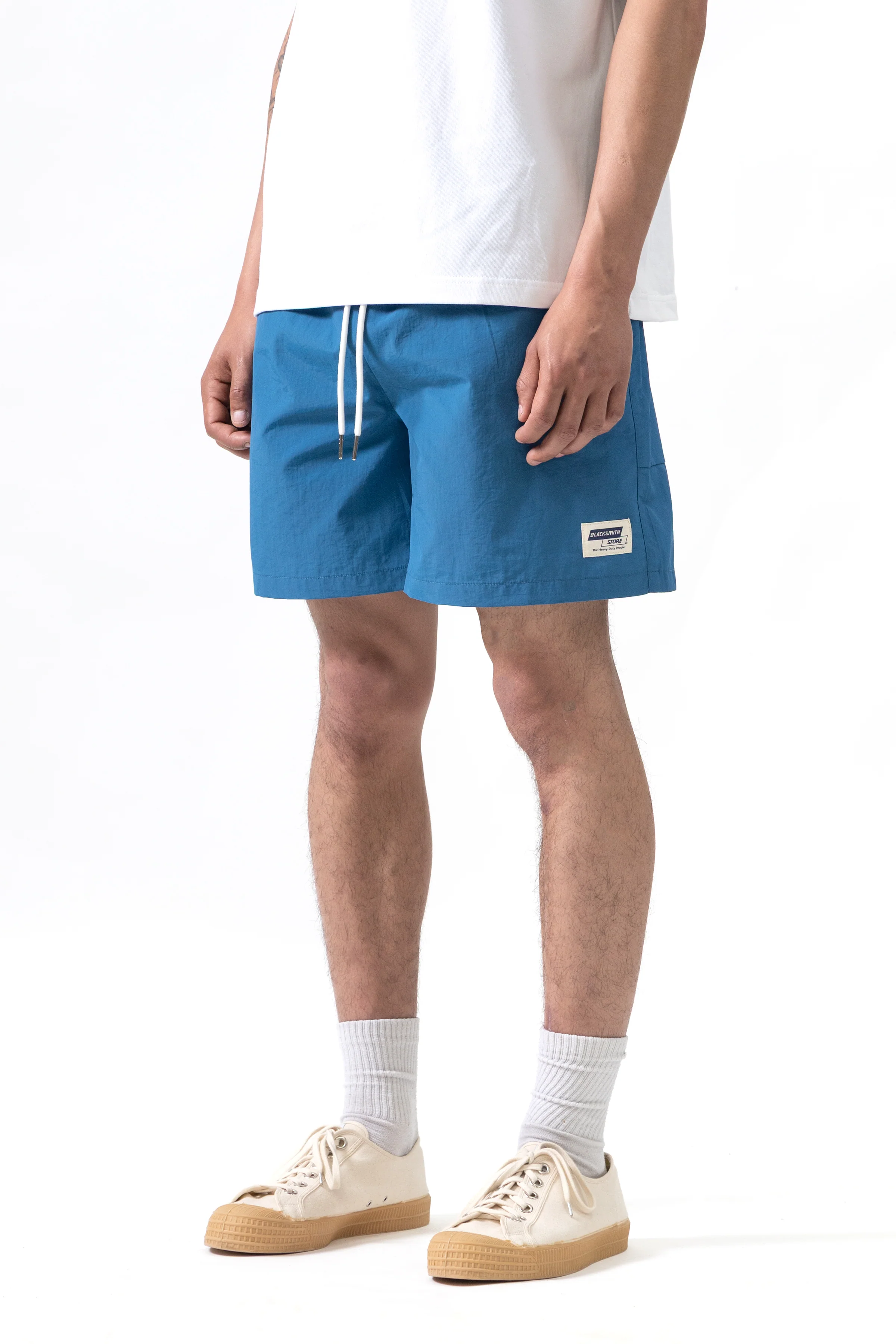 Blacksmith - Nylon Club Shorts - Blue - Image 3