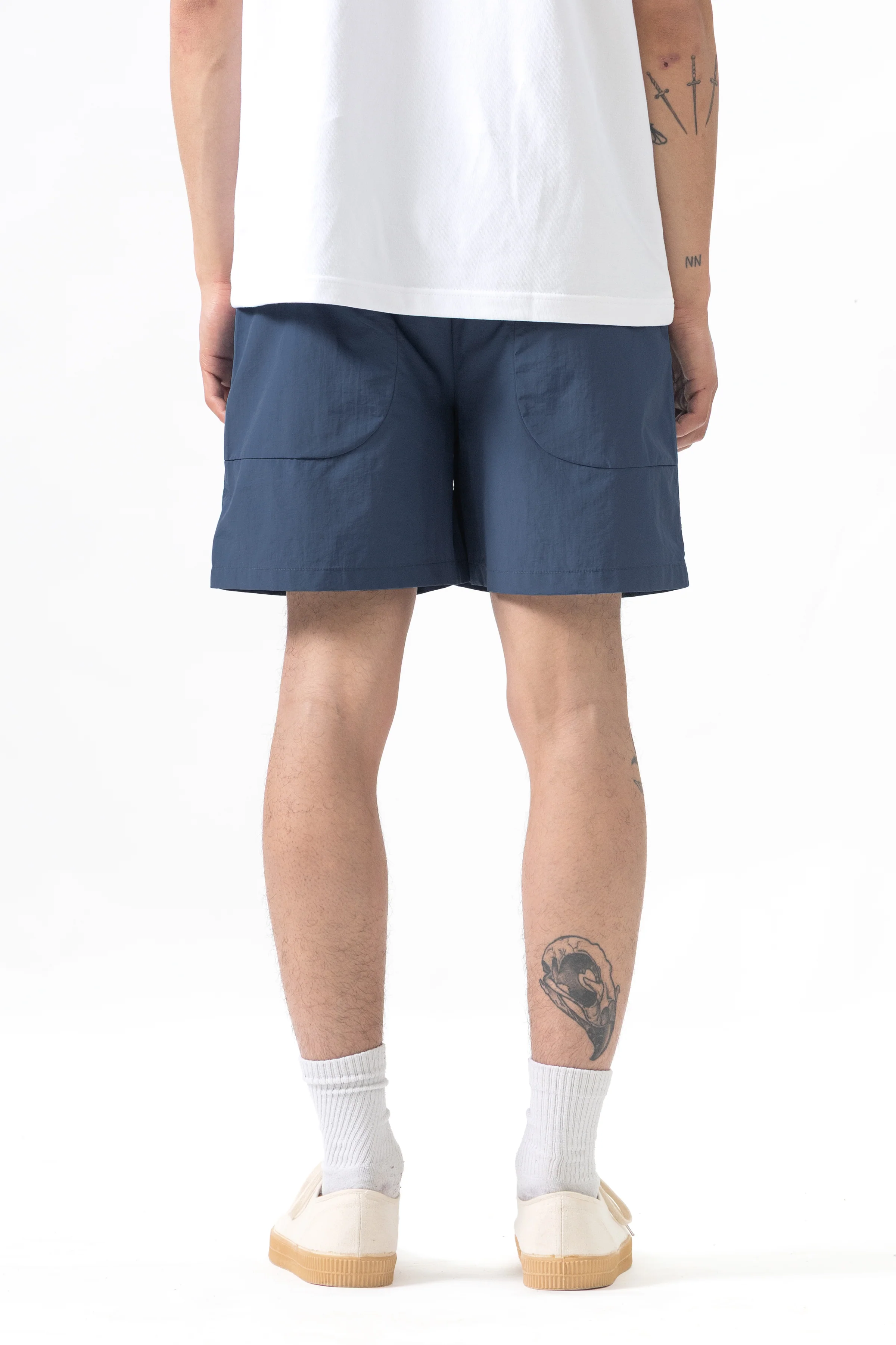 Blacksmith - Nylon Club Shorts - Navy - Image 3