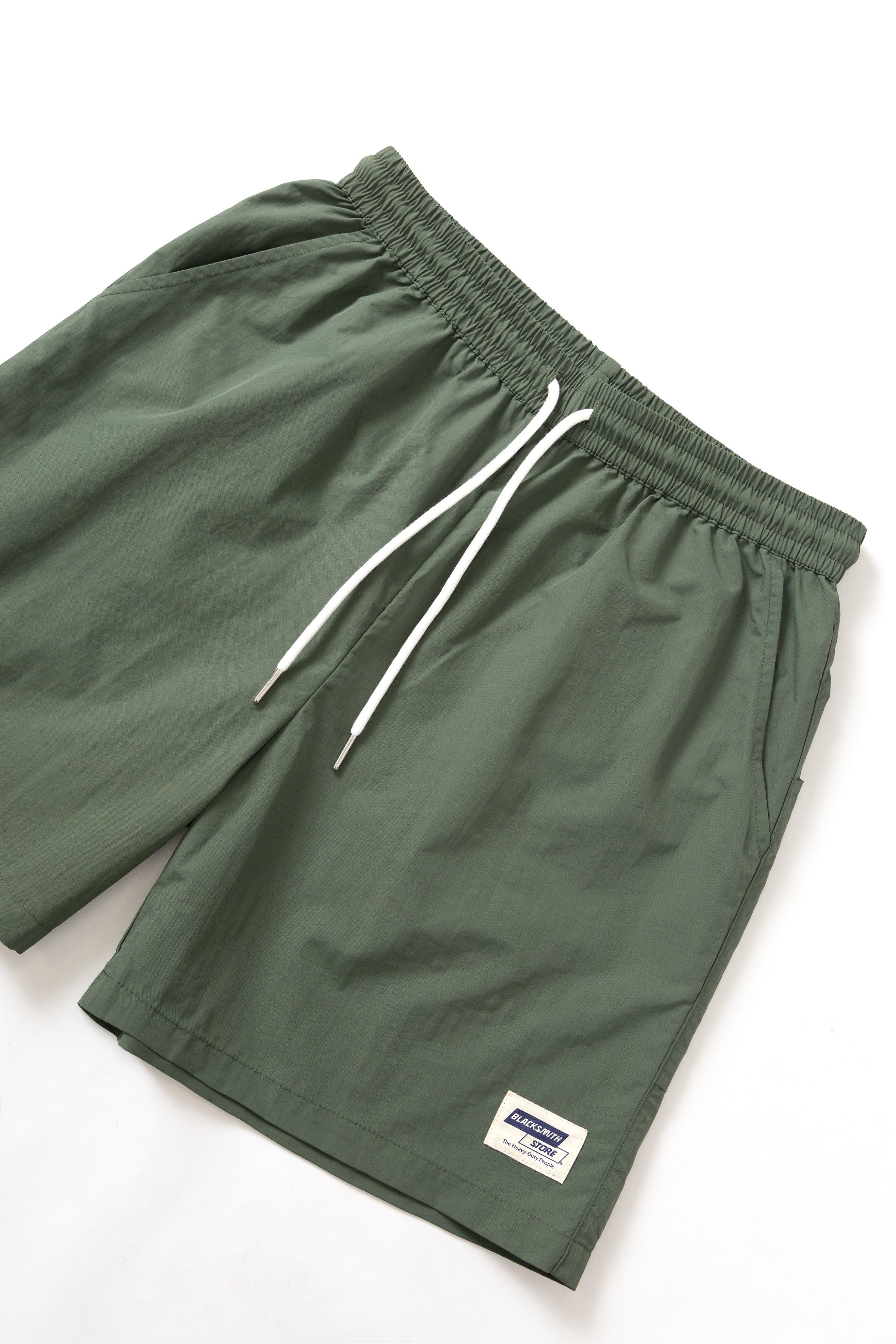 Blacksmith - Nylon Club Shorts - Olive - Image 5