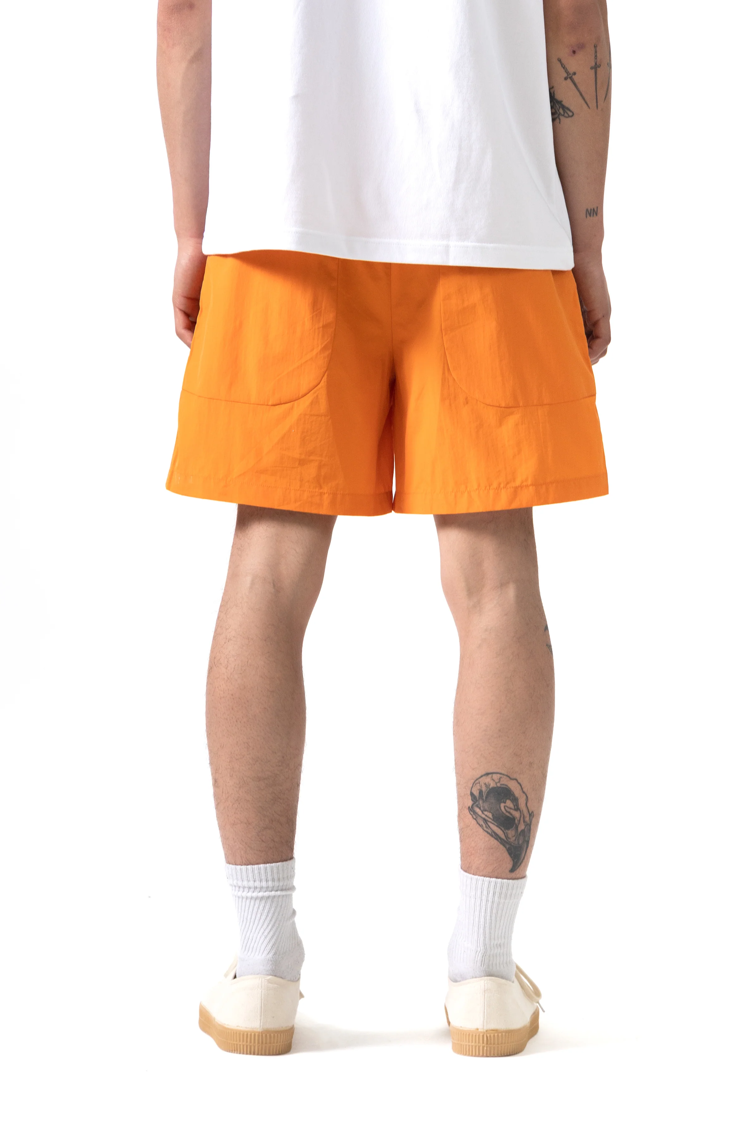 Blacksmith - Nylon Club Shorts - Orange - Image 4