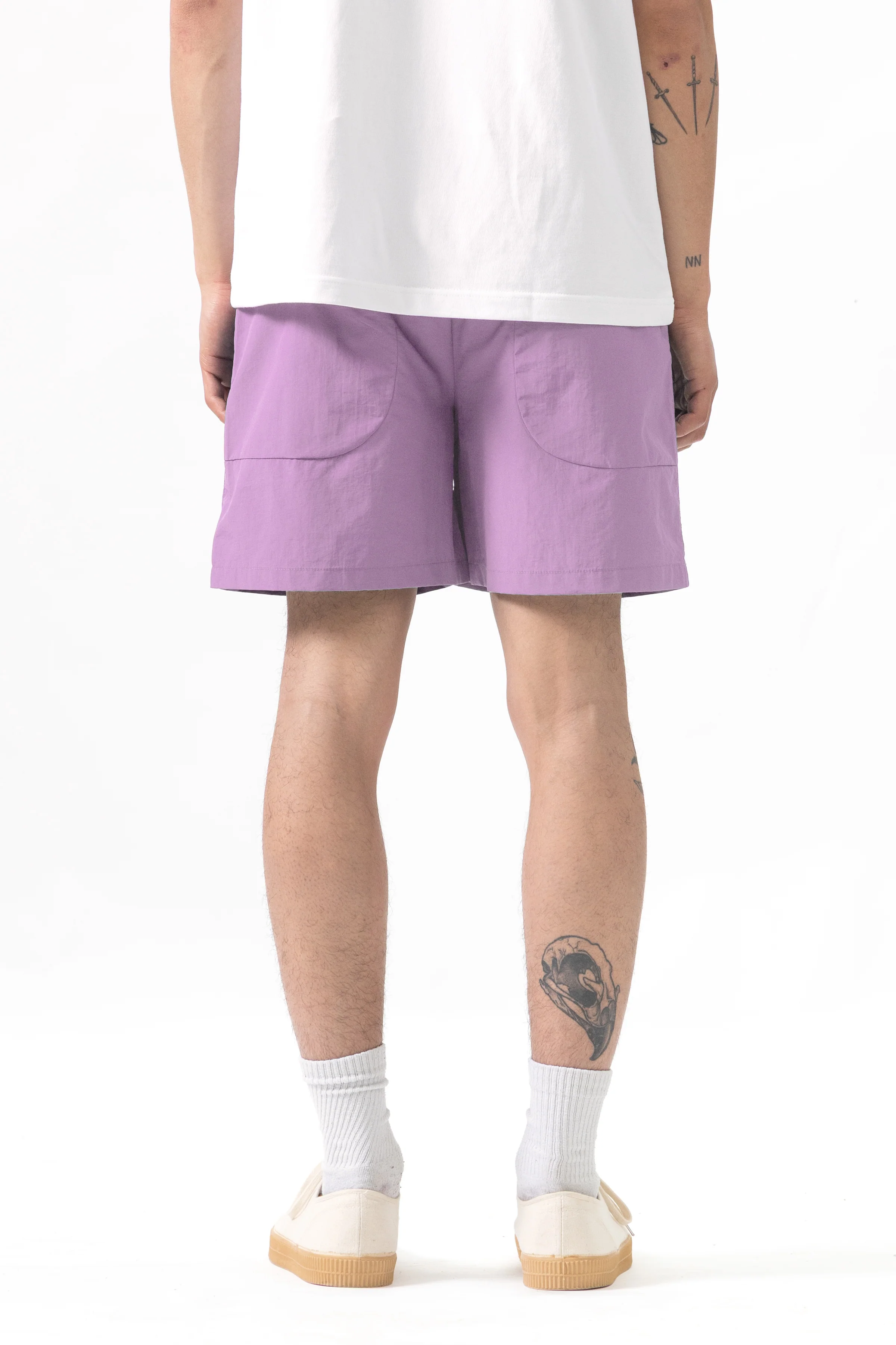 Blacksmith - Nylon Club Shorts - Purple - Image 3