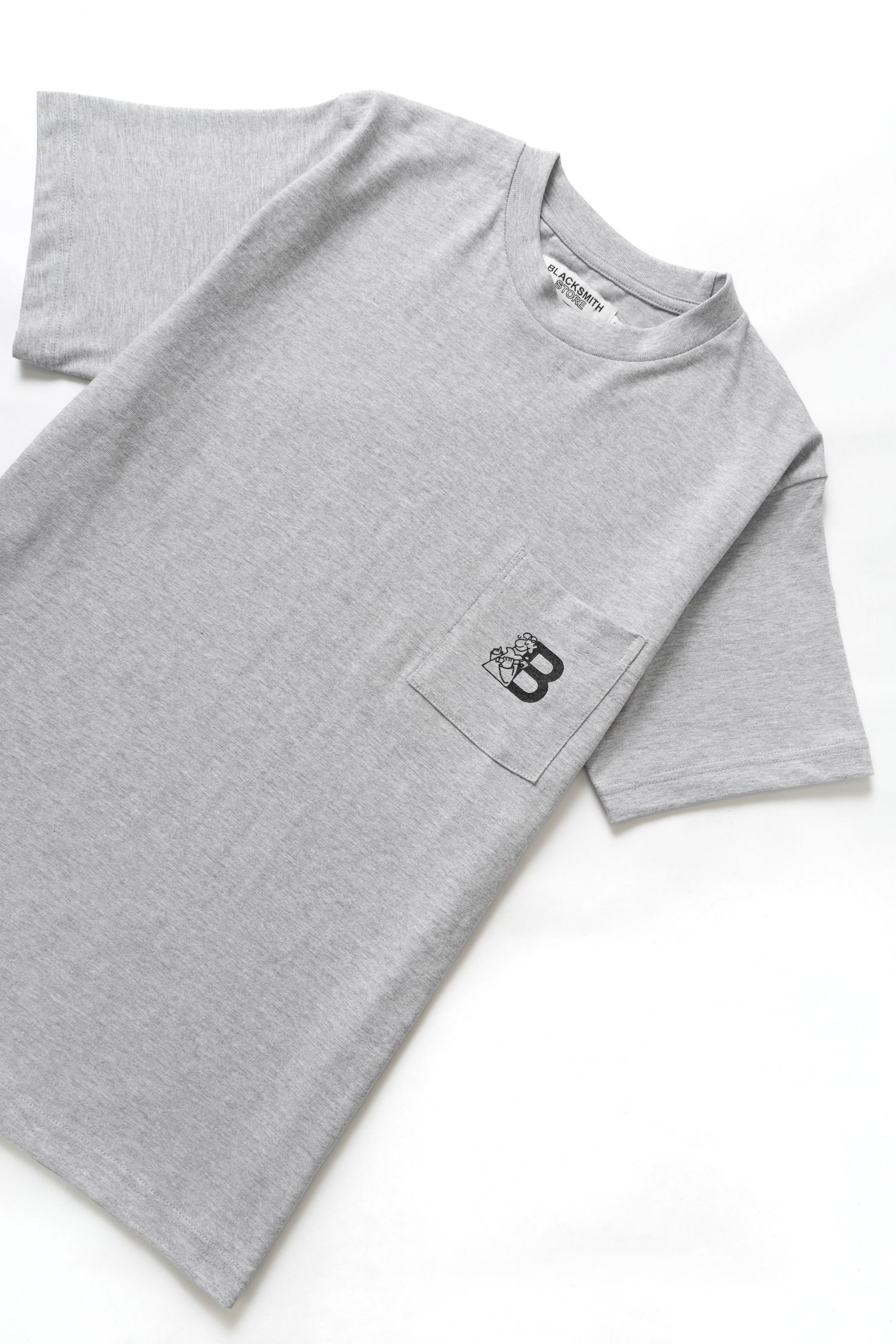 Blacksmith - Pocket Tee - Grey - Image 2