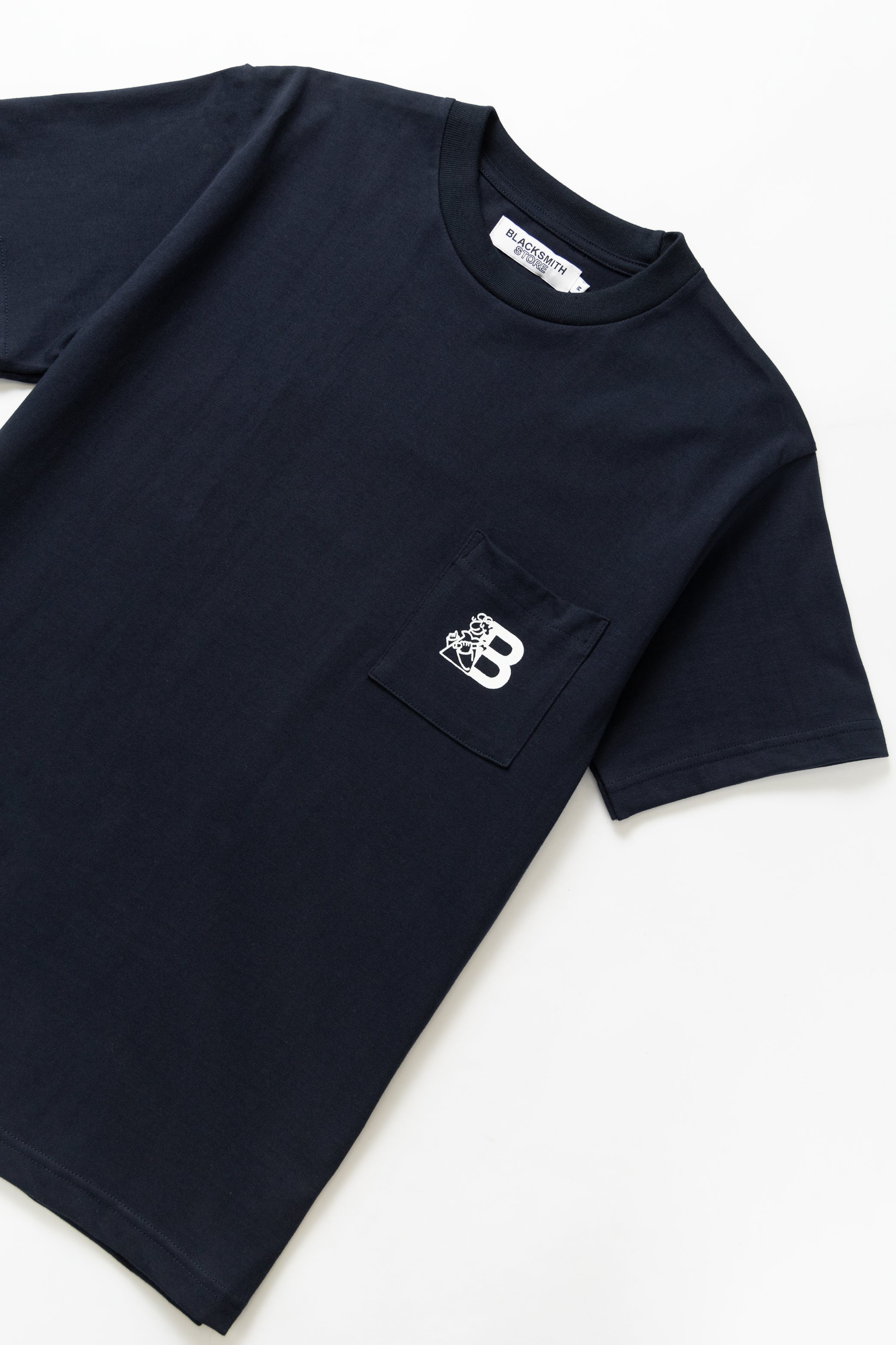 Blacksmith - Pocket Tee - Navy - Image 2