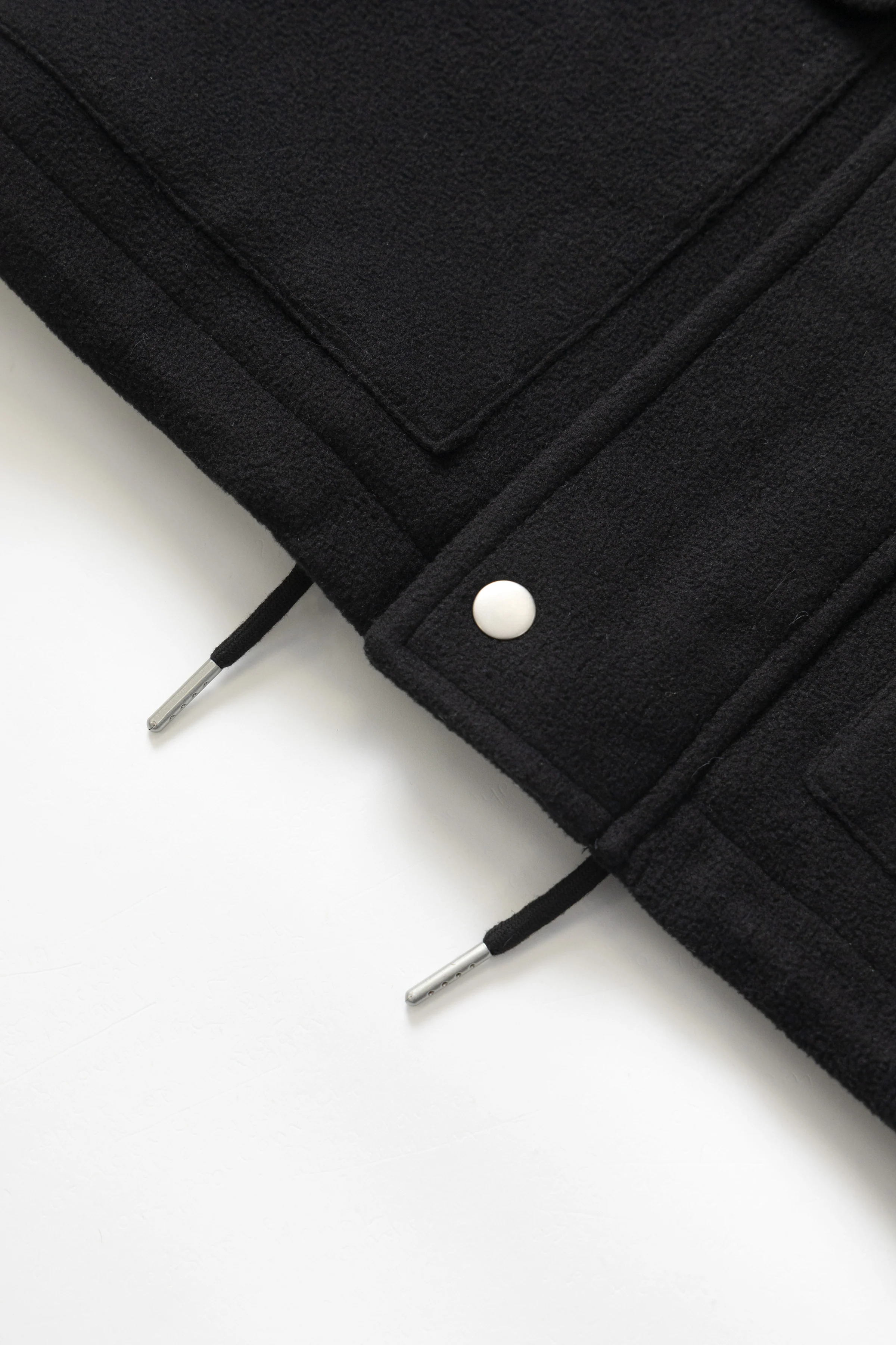 Blacksmith - Polar Fleece Warm Up Jacket - Black - Image 7