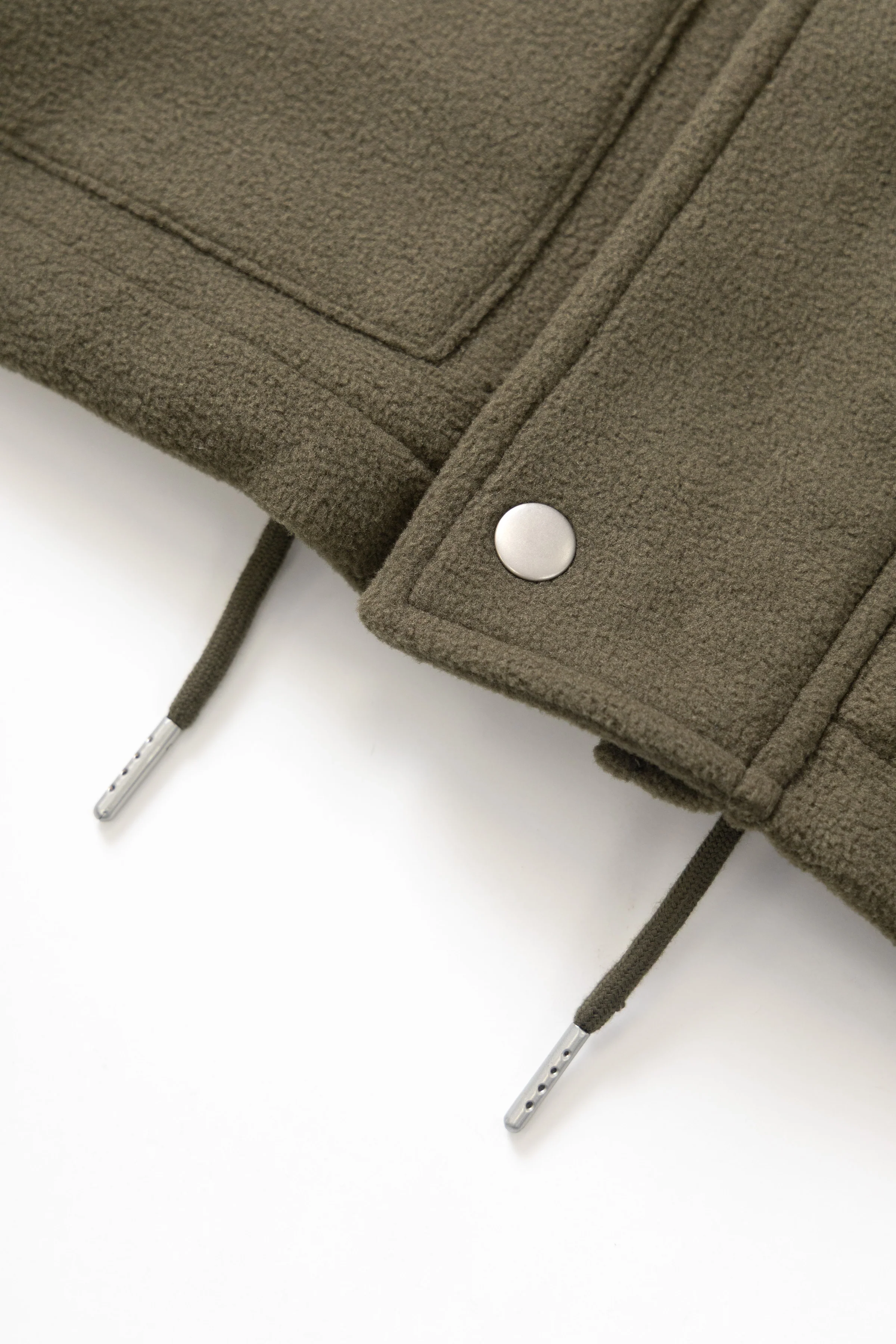 Blacksmith - Polar Fleece Warm Up Jacket - Olive - Image 11