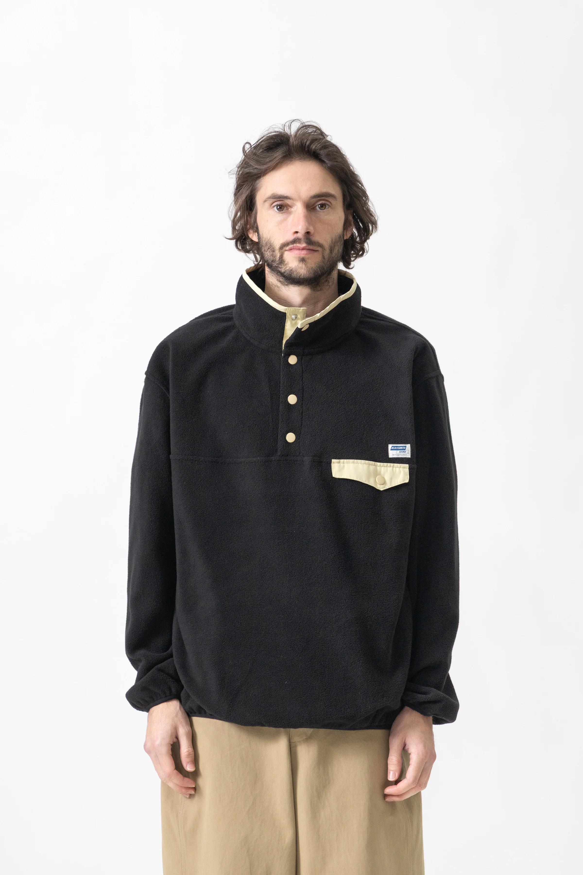 Blacksmith - Popover Polar Fleece - Black - Image 2