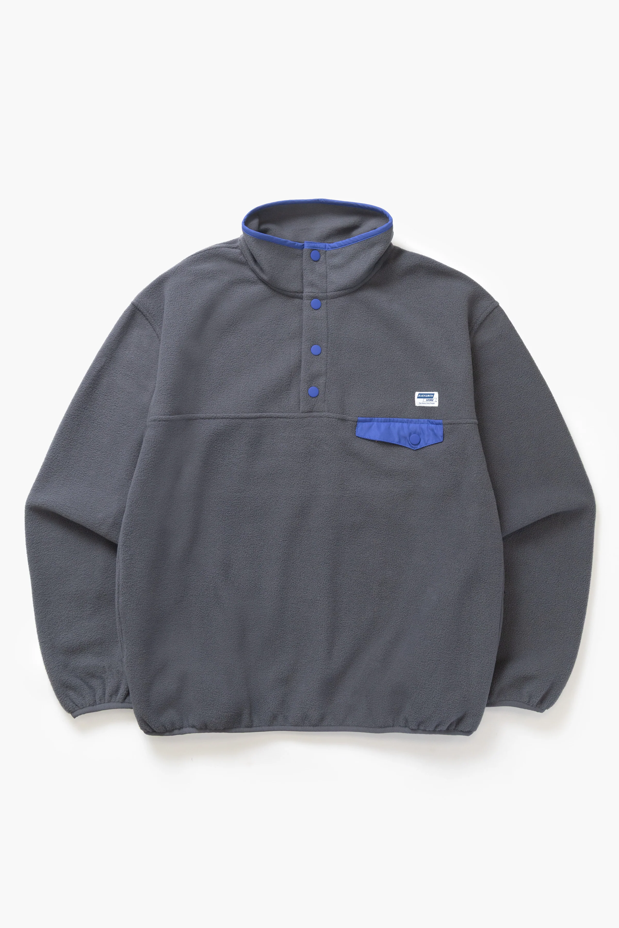 Blacksmith - Popover Polar Fleece - Grey