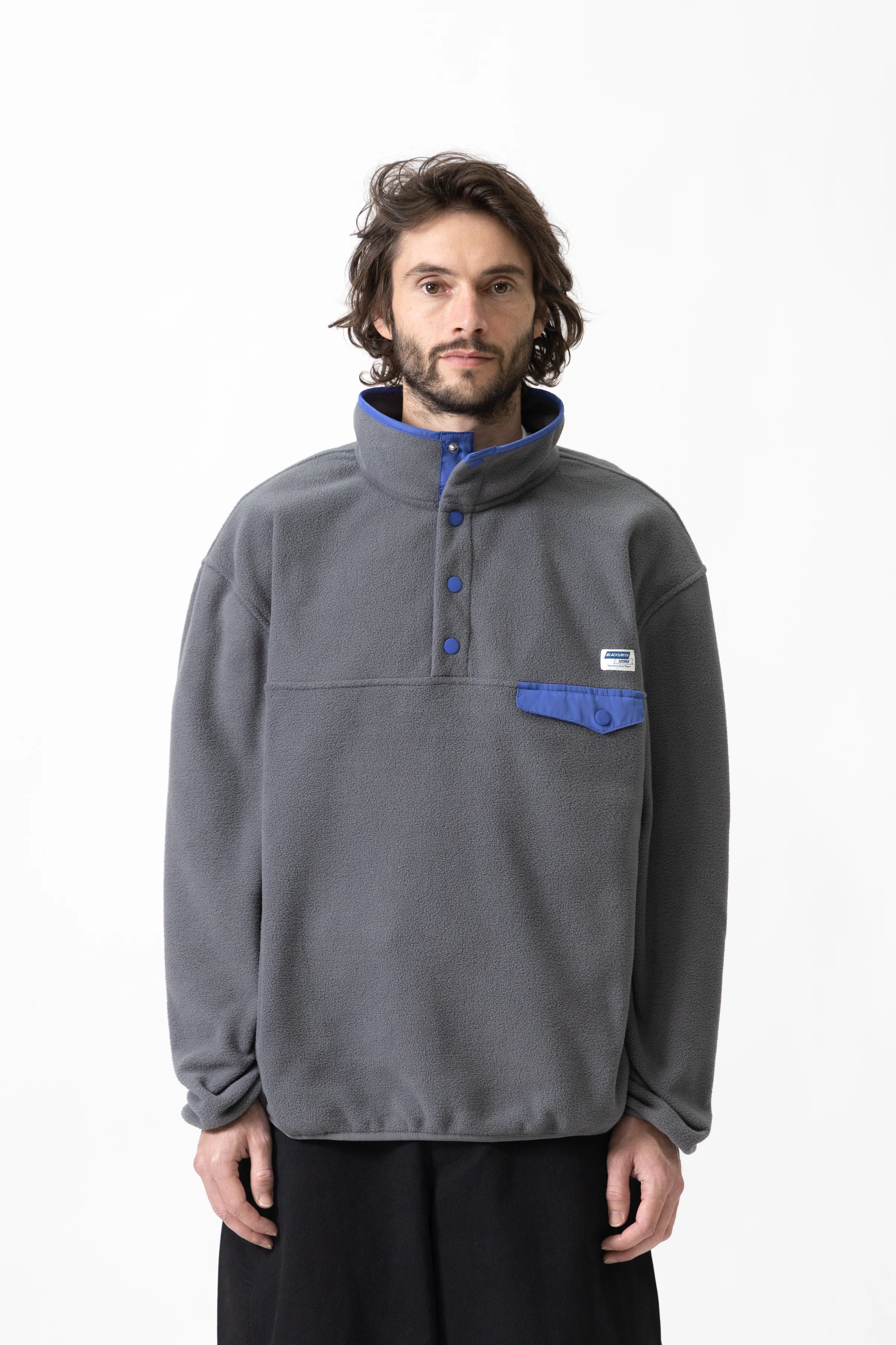Blacksmith - Popover Polar Fleece - Grey - Image 2