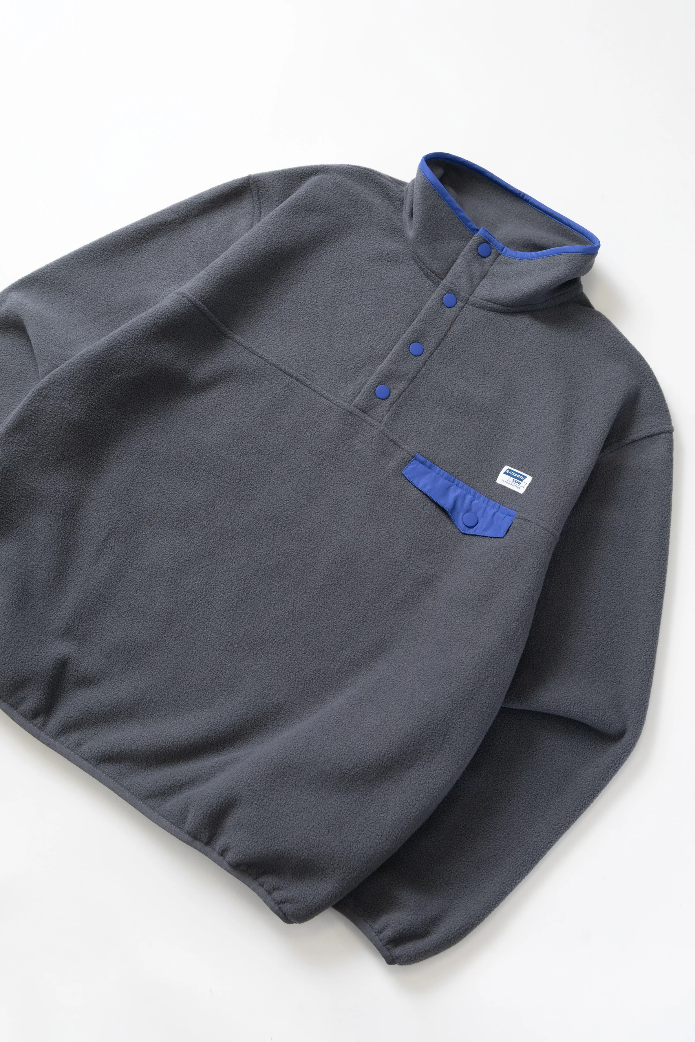 Blacksmith - Popover Polar Fleece - Grey - Image 5