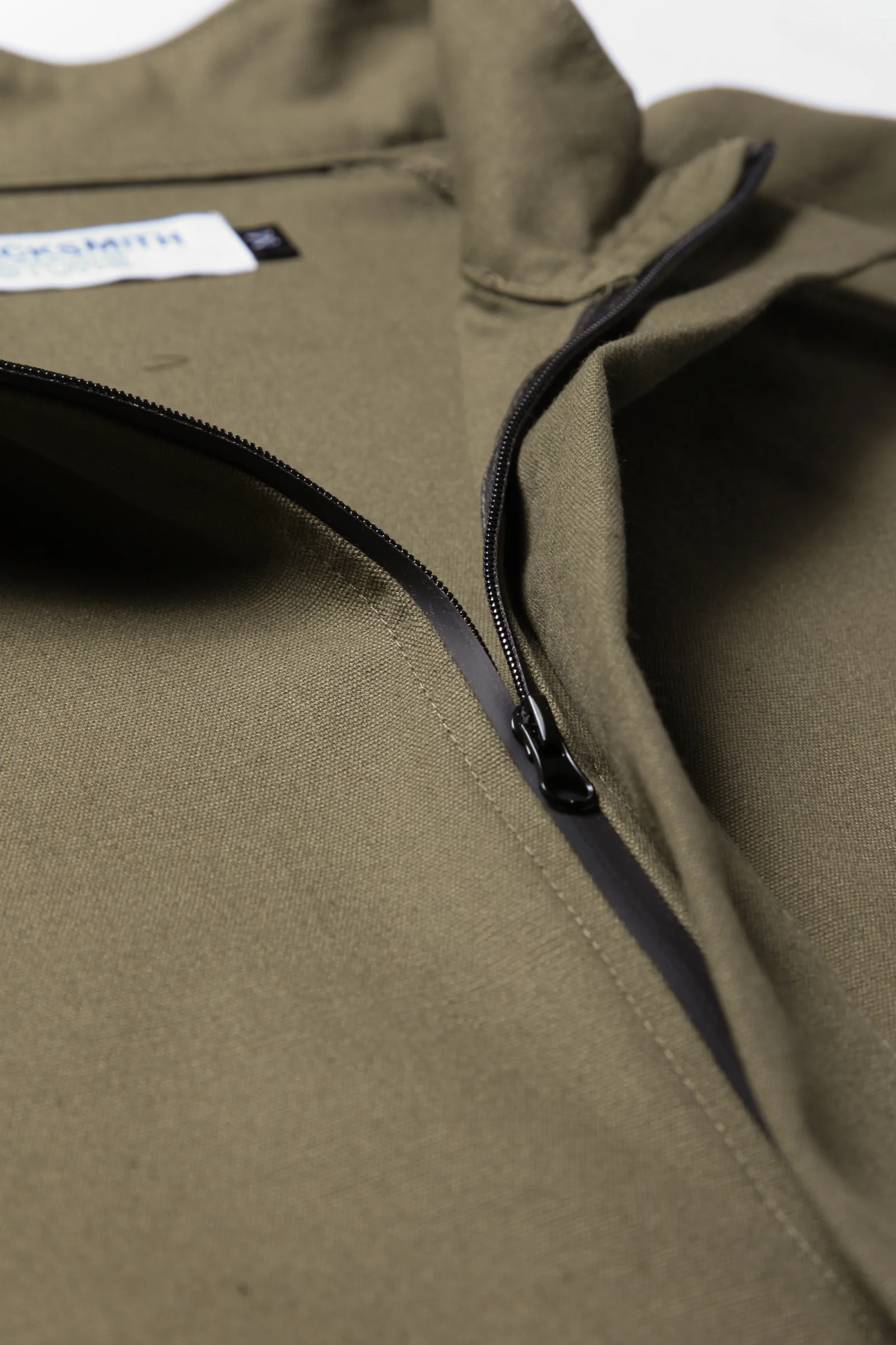 Blacksmith - Popover Wind Shirt - Olive - Image 5