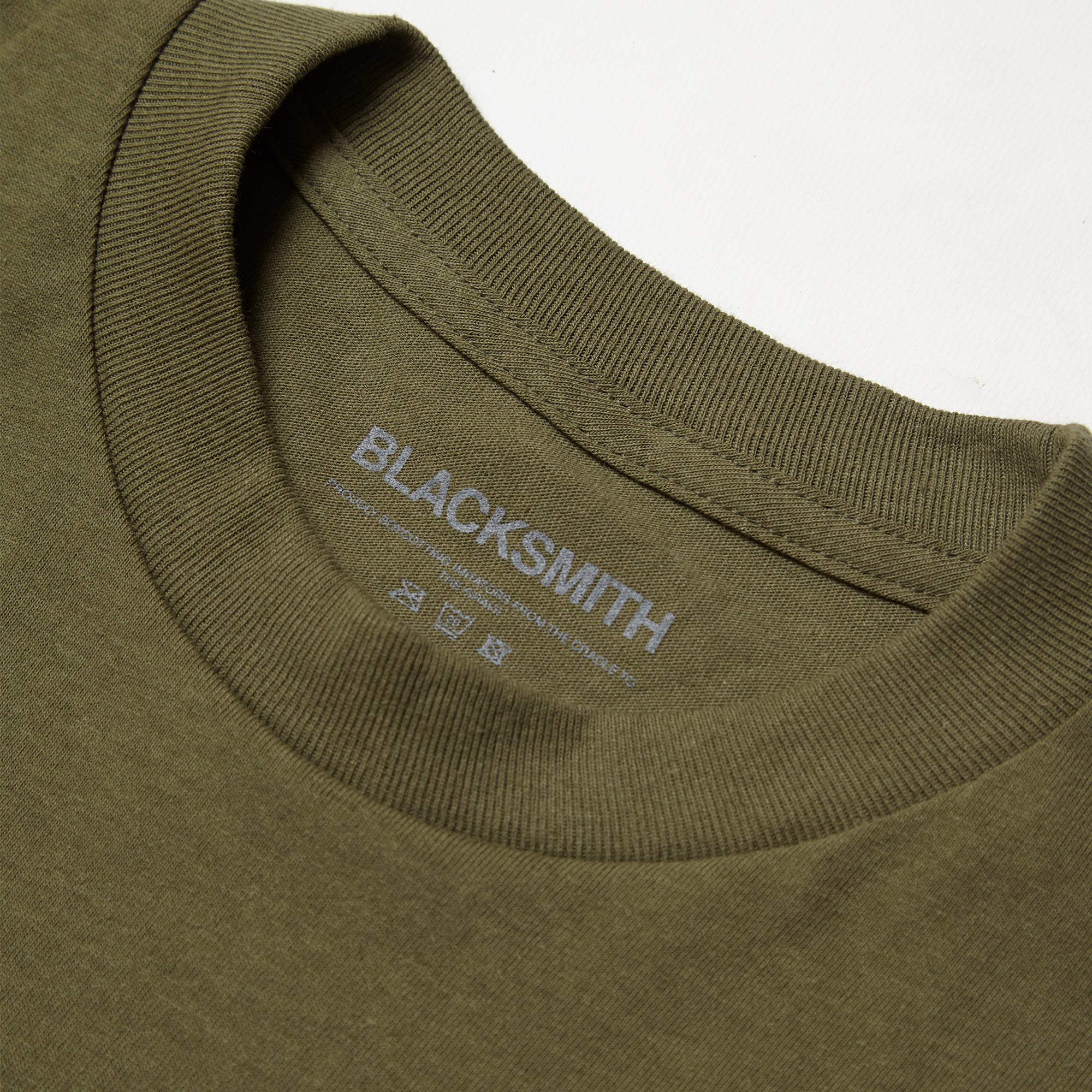 Blacksmith - Pray For Peace, Prep For War Tee - Olive - Image 3