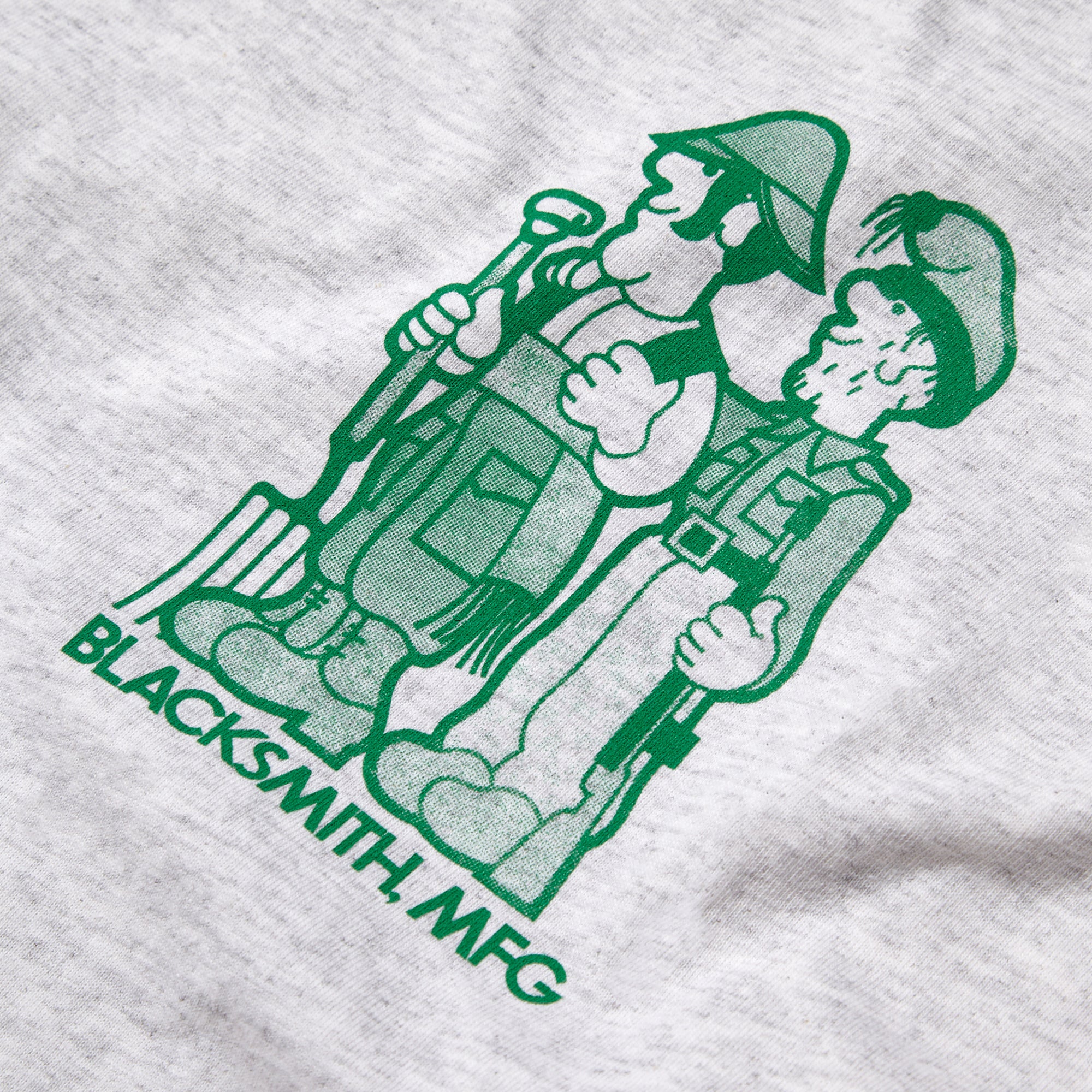 Blacksmith - Pray For Peace, Prep For War Tee - Ash - Image 2