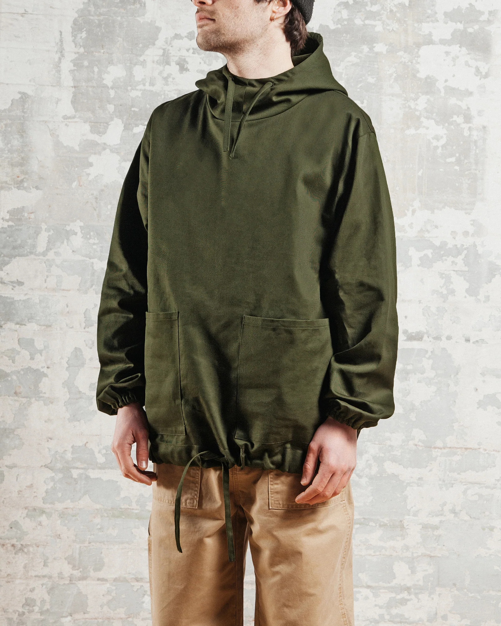 Blacksmith - Pullover Smock Jacket - Olive - Image 2