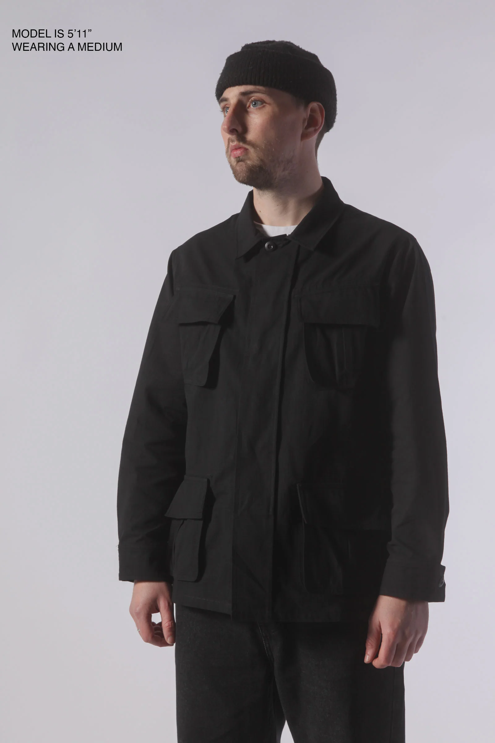 Blacksmith - Ripstop BDU Overshirt - Black - Image 4