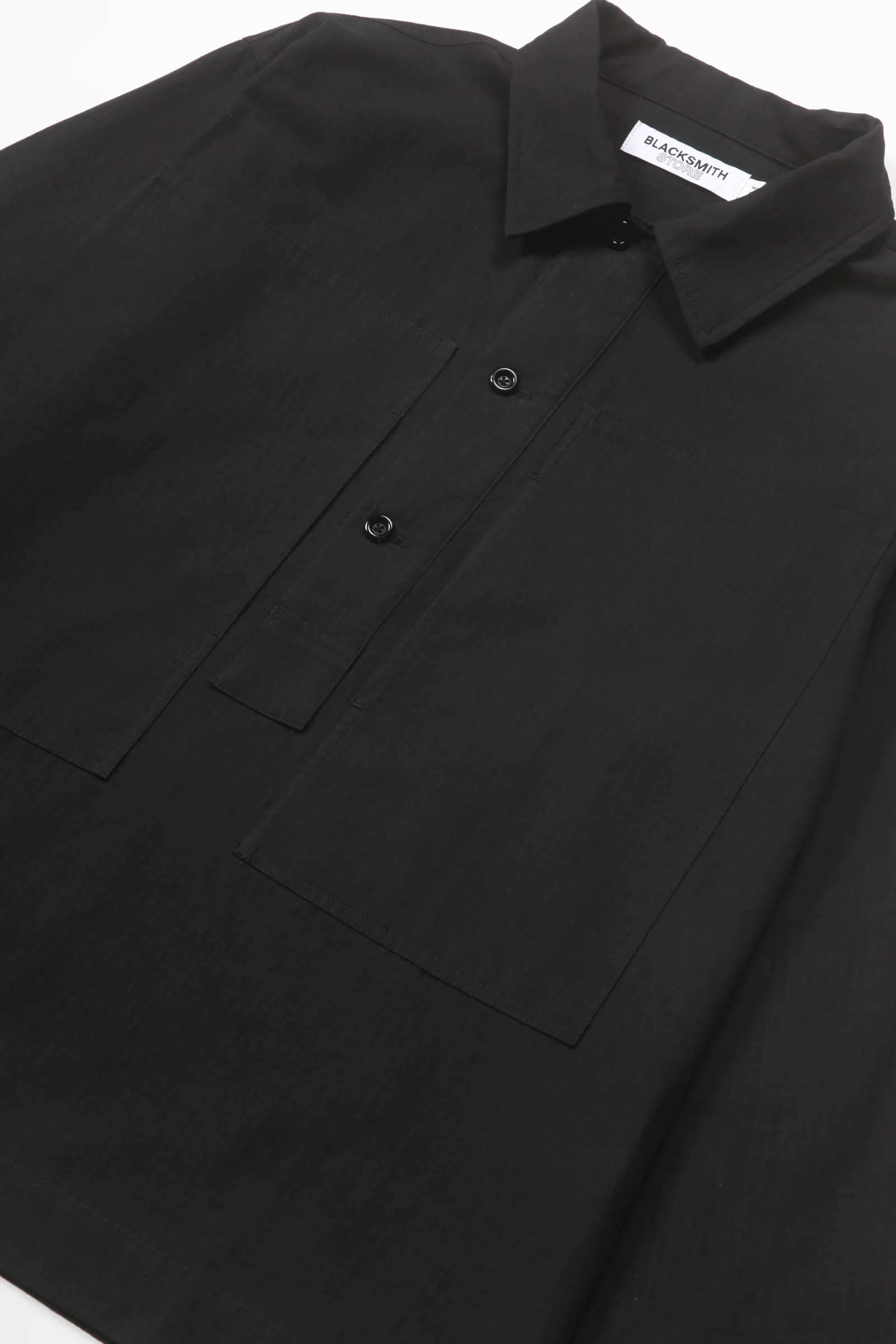 Blacksmith - Ripstop Military Popover - Black - Image 2
