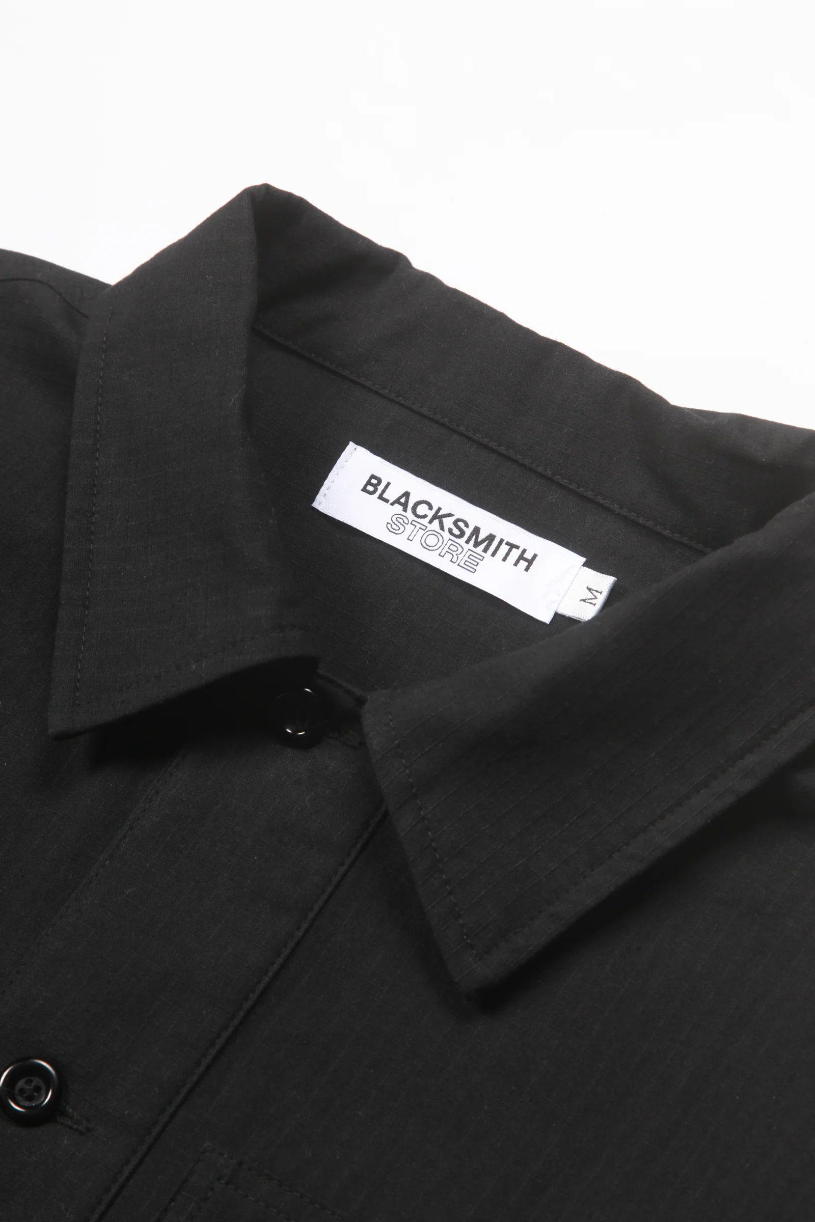 Blacksmith - Ripstop Military Popover - Black - Image 3