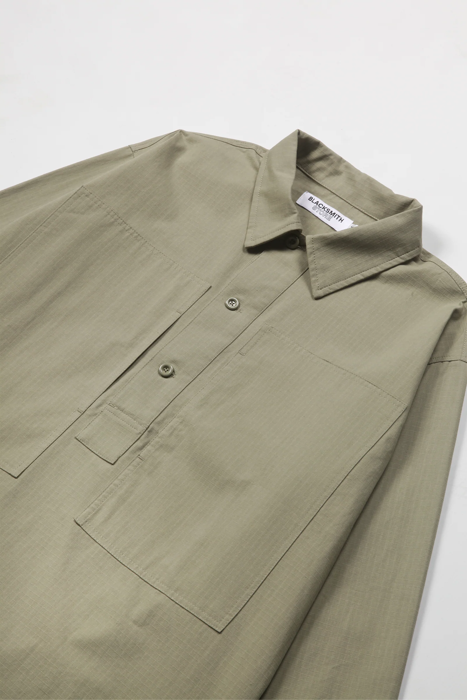 Blacksmith - Ripstop Military Popover - Sage - Image 2