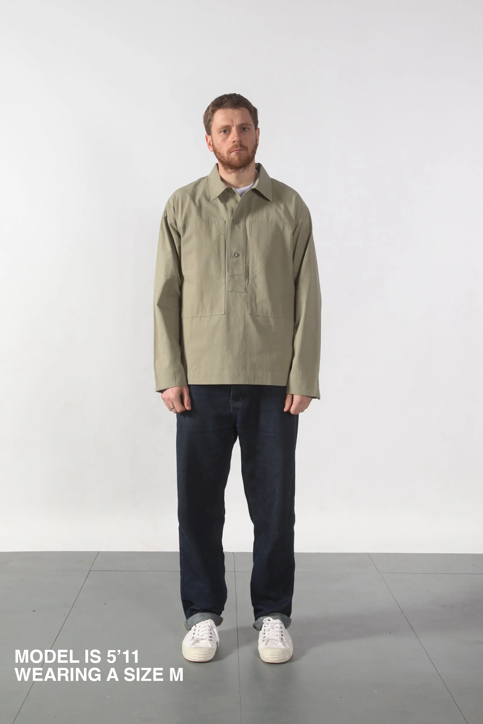 Blacksmith - Ripstop Military Popover - White - Image 6