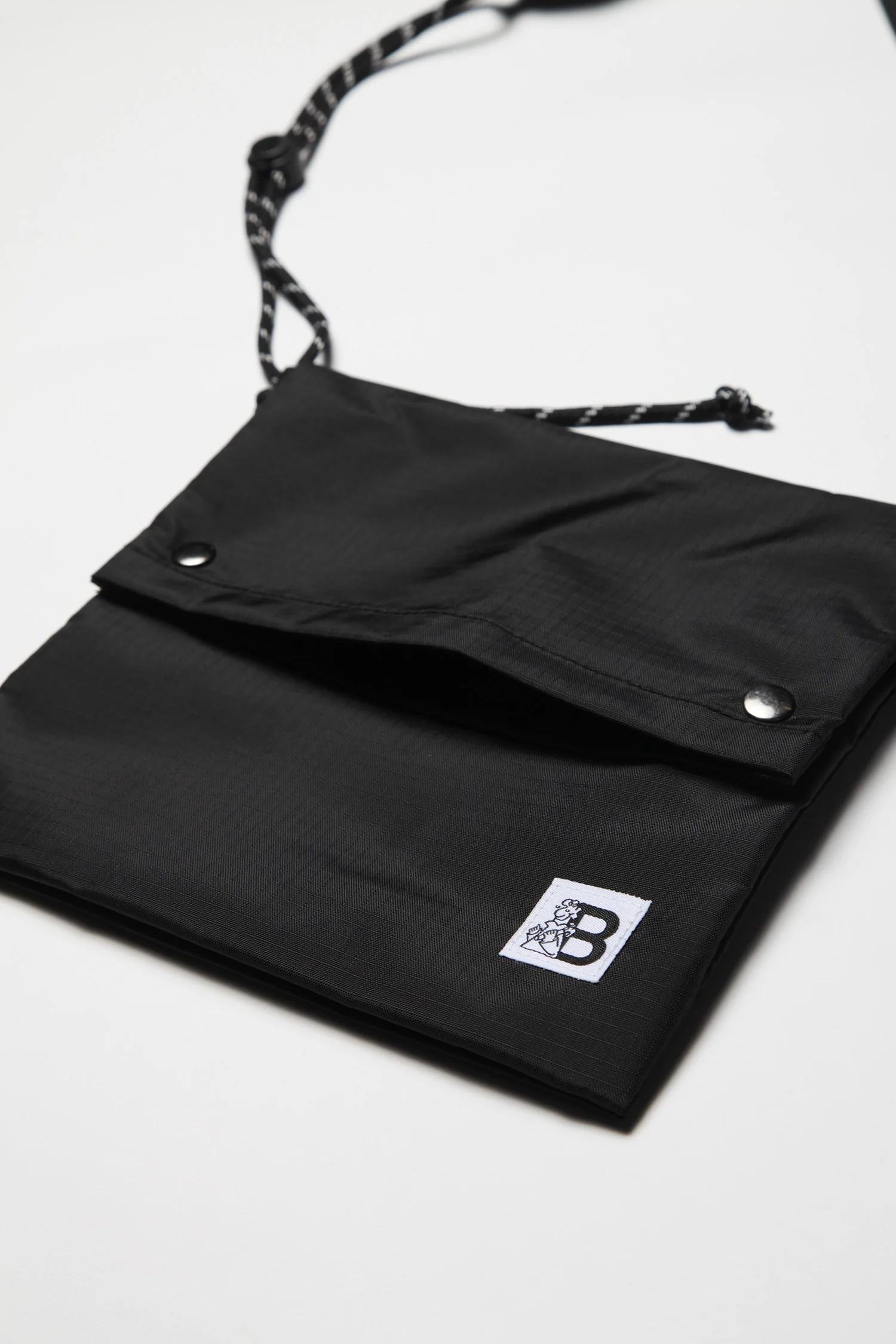 Blacksmith - Ripstop Sacoche Bag - Black - Image 3