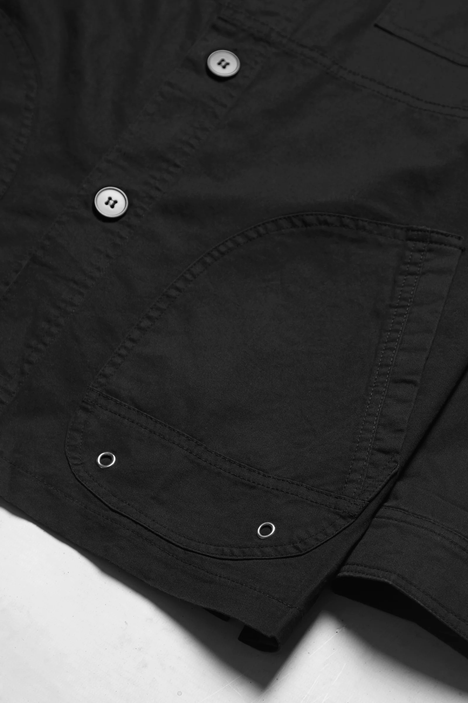 Blacksmith - Safari CPO Overshirt - Black - Image 5