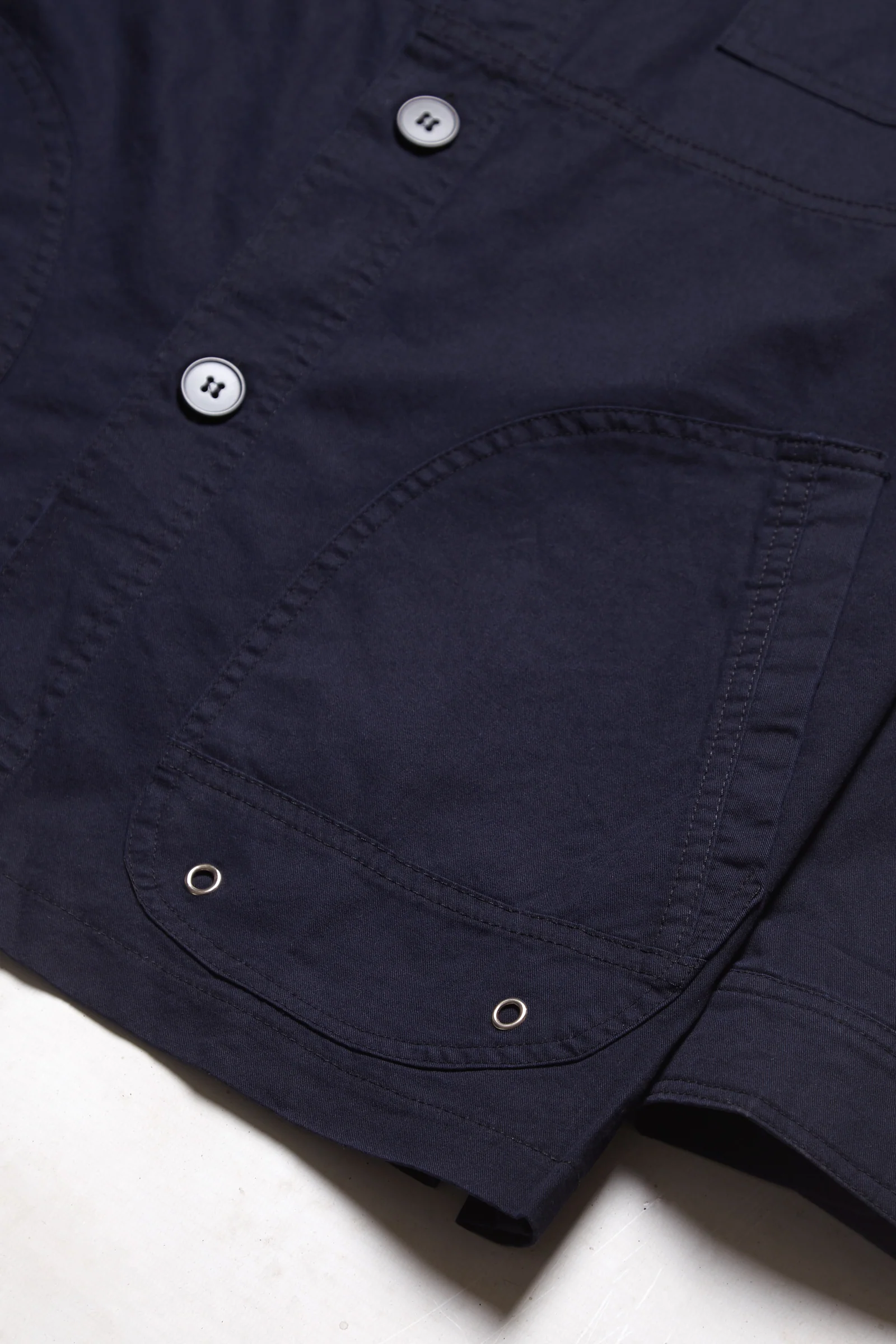 Blacksmith - Safari CPO Overshirt - Navy - Image 5
