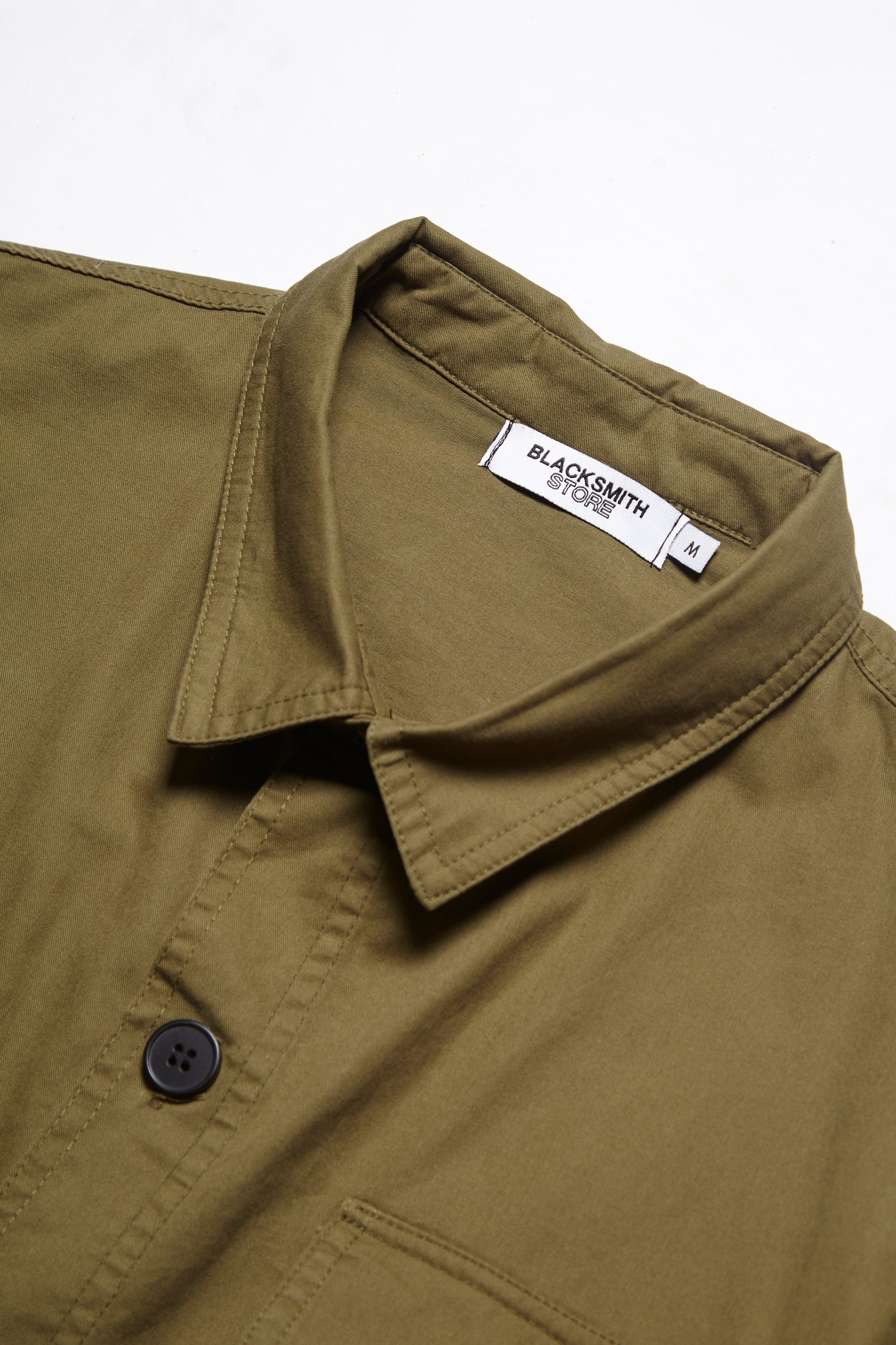 Blacksmith - Safari CPO Overshirt - Olive - Image 3