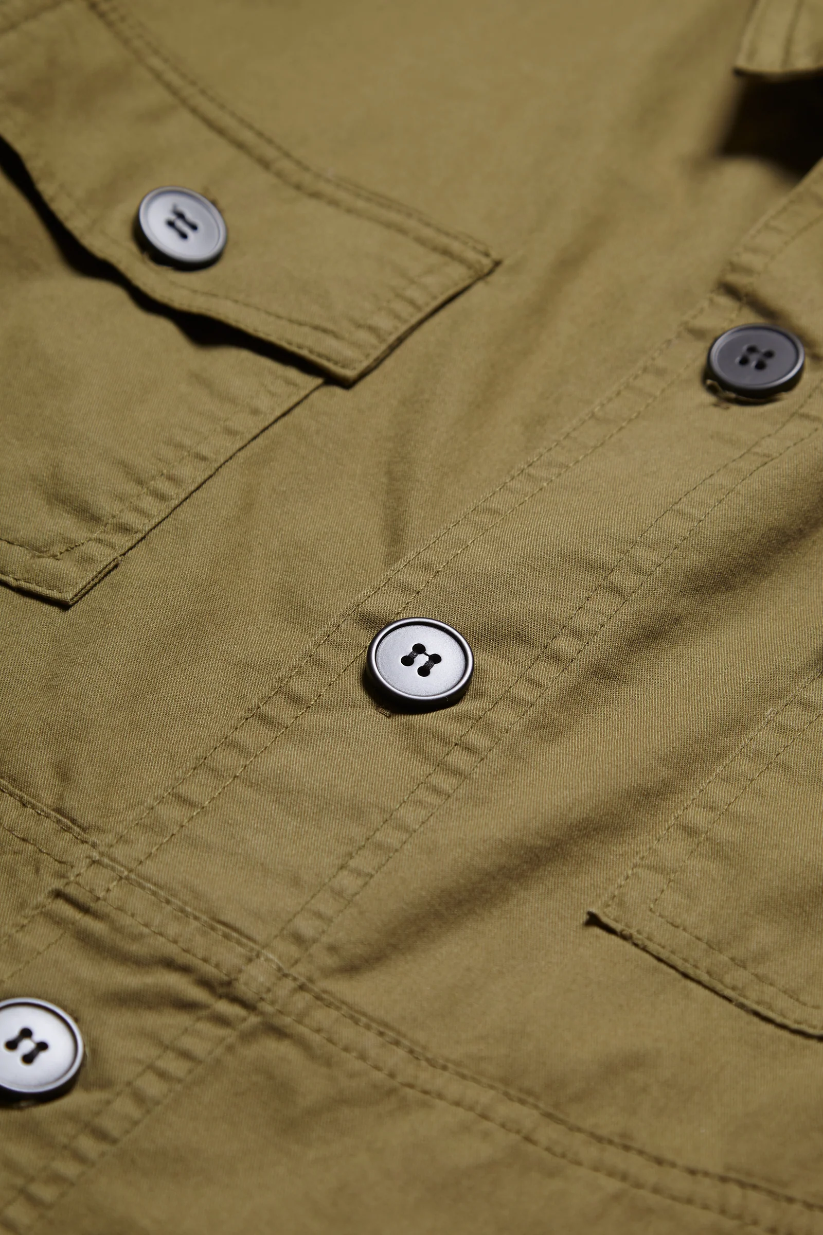 Blacksmith - Safari CPO Overshirt - Olive - Image 4