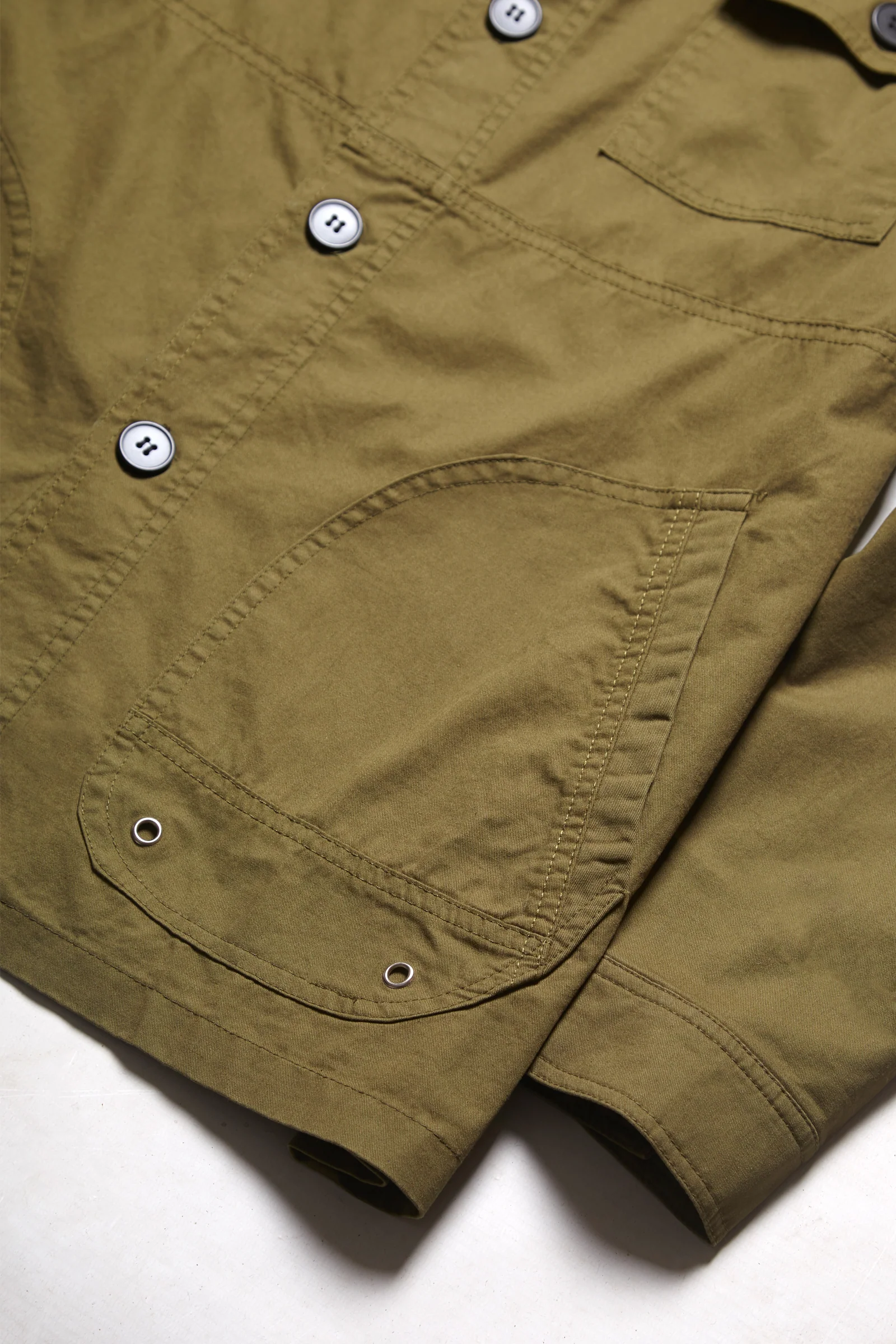 Blacksmith - Safari CPO Overshirt - Olive - Image 5