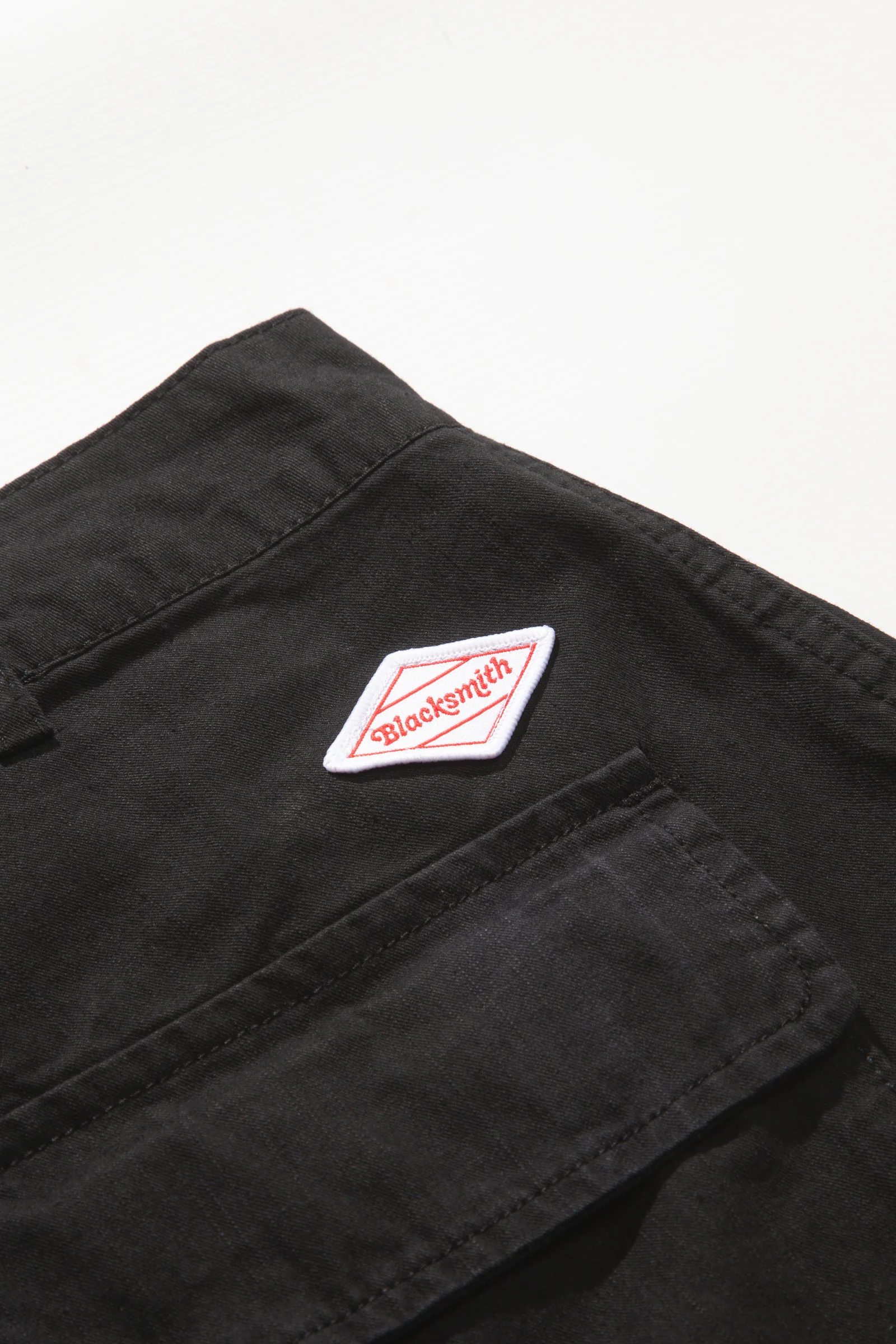 Blacksmith - Sateen Fatigue Shorts - Black - Image 6