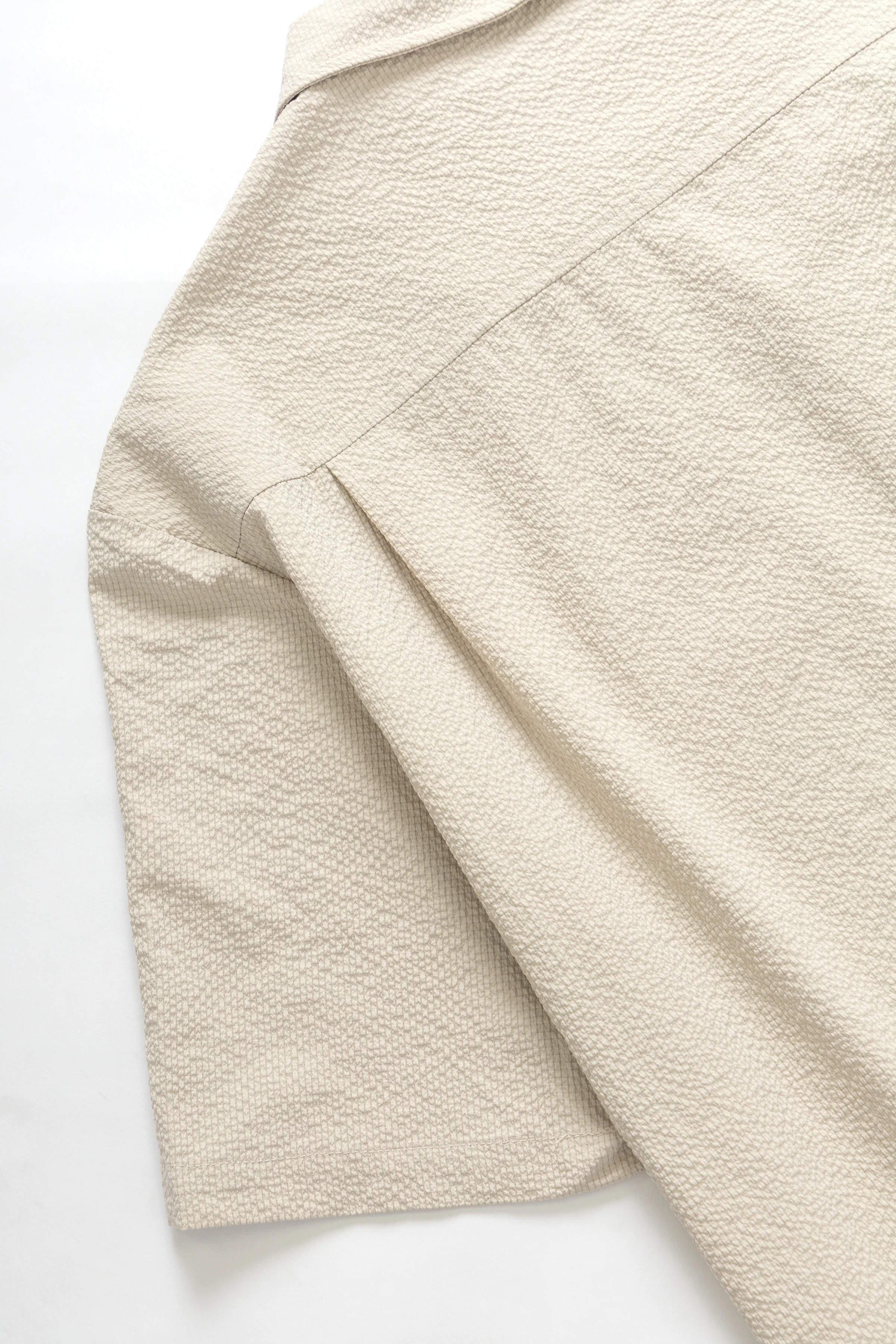 Blacksmith - Seersucker Resort Shirt - Dove - Image 9