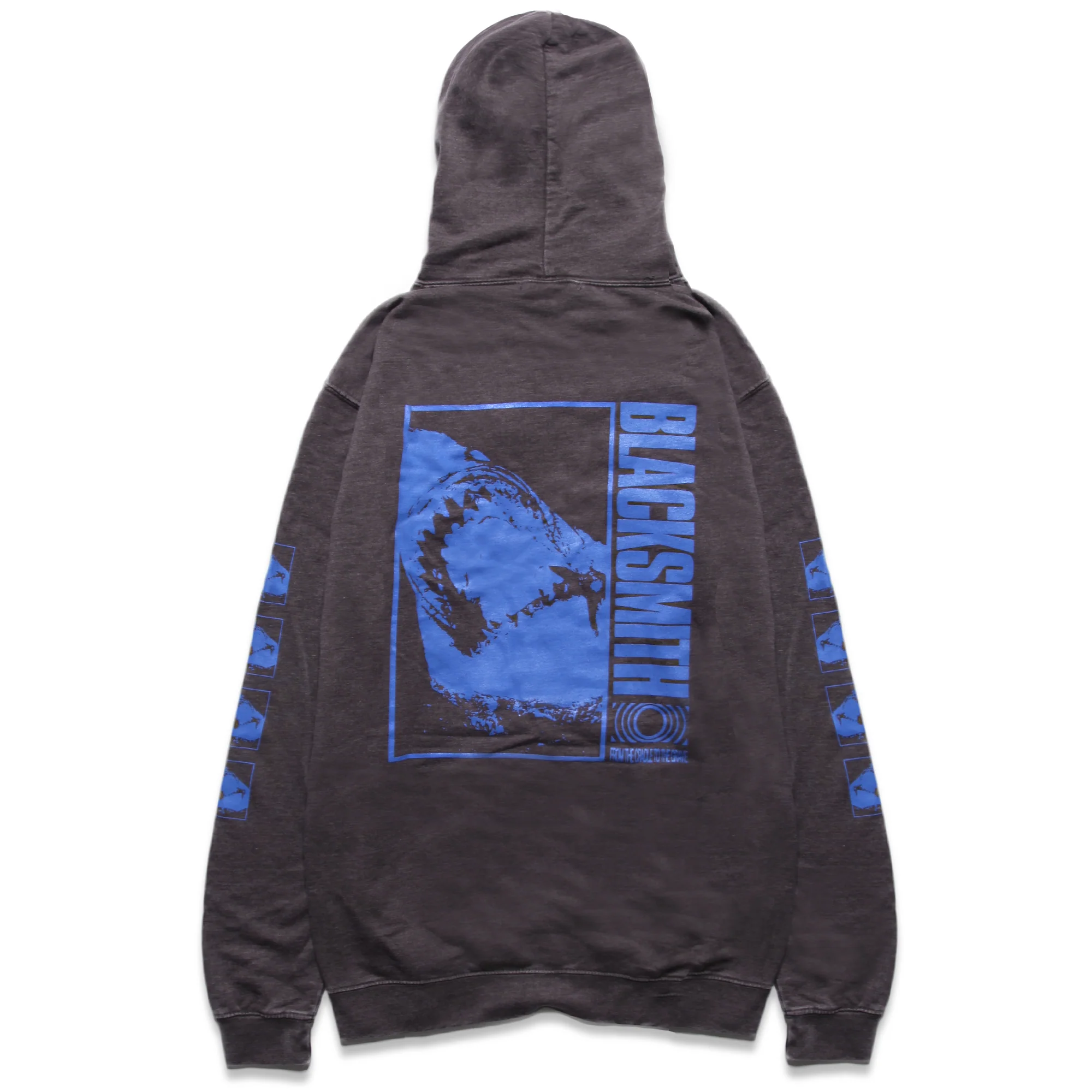Blacksmith - Sharkbite Hoodie - Charcoal - Image 6