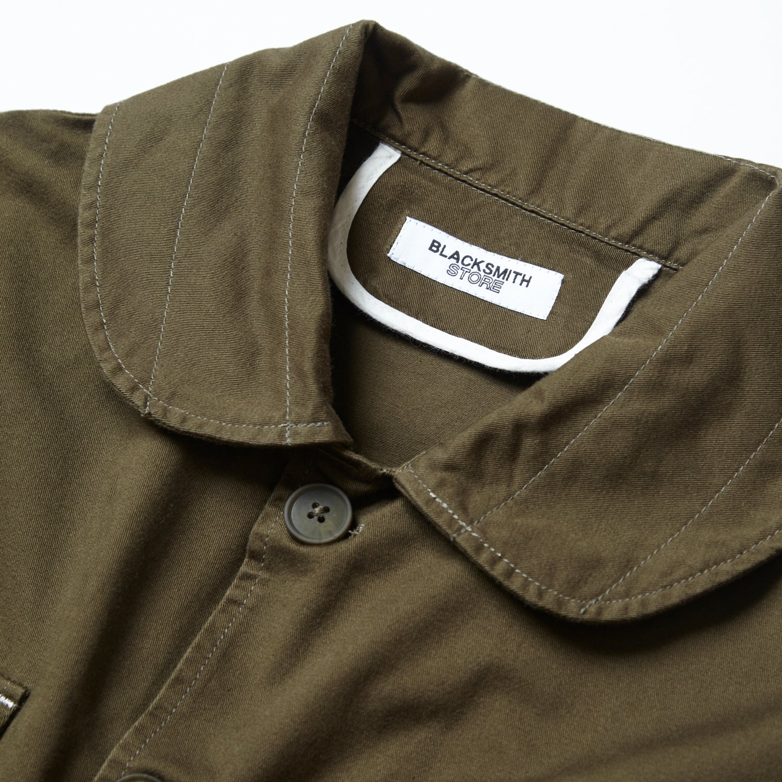 Blacksmith - Shawl Collar Work Jacket - Moss - Image 2