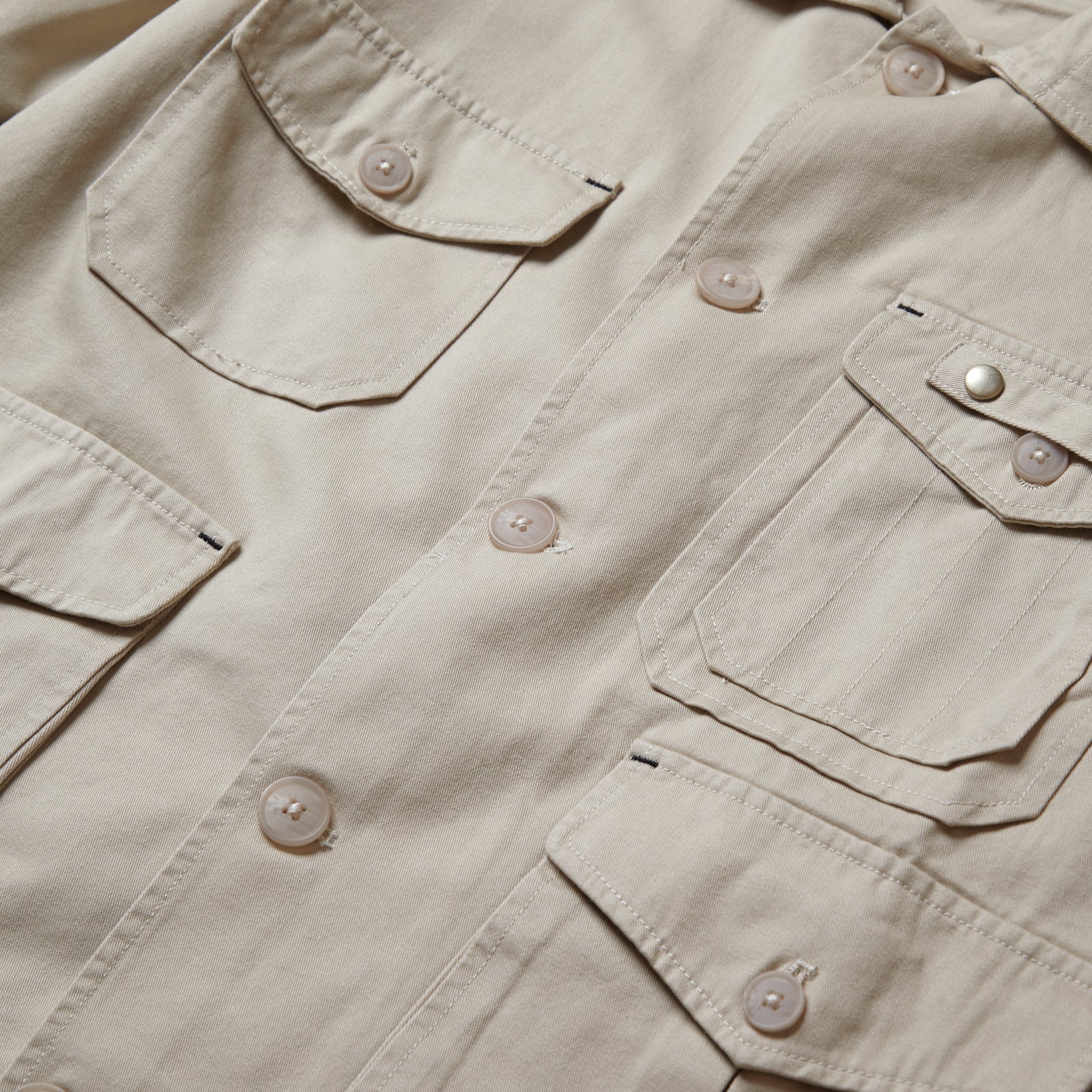 Blacksmith - Shawl Collar Work Jacket - Natural - Image 3