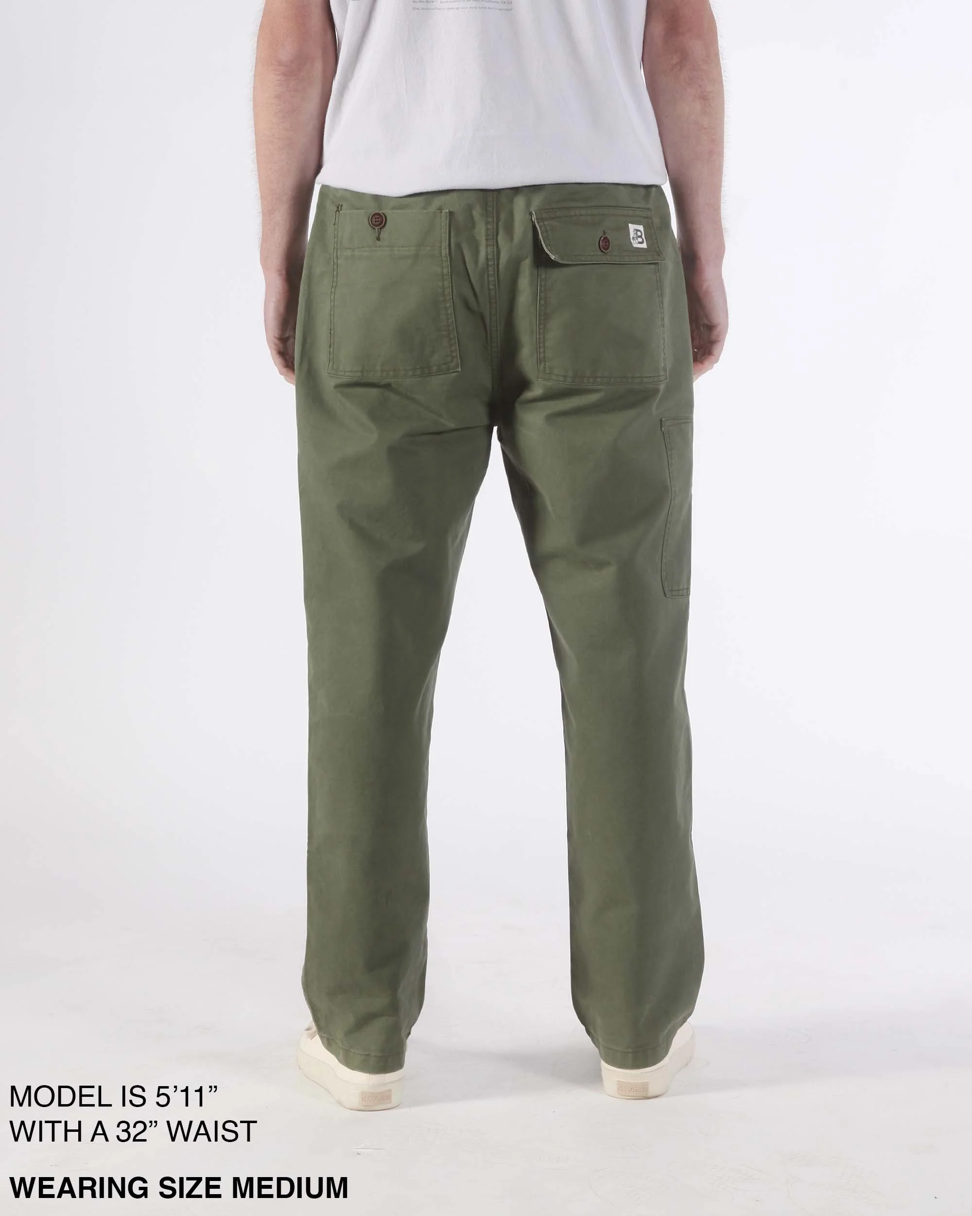 Blacksmith - Slash Pants - Olive - Image 7