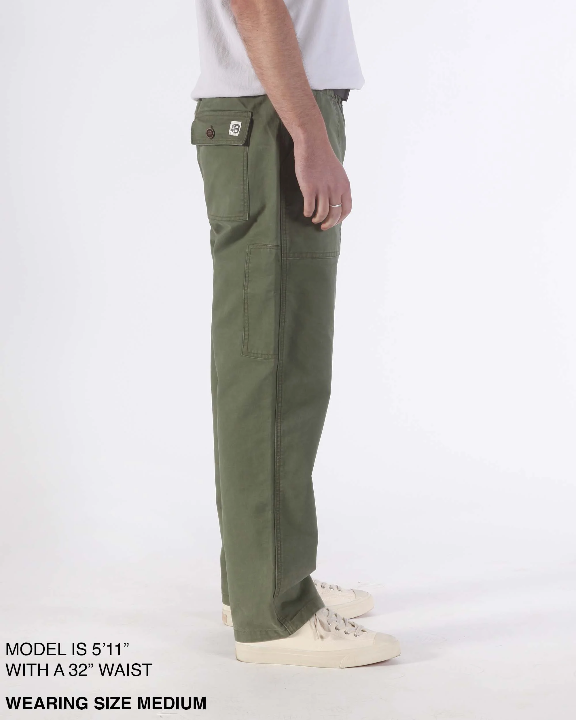 Blacksmith - Slash Pants - Olive - Image 8