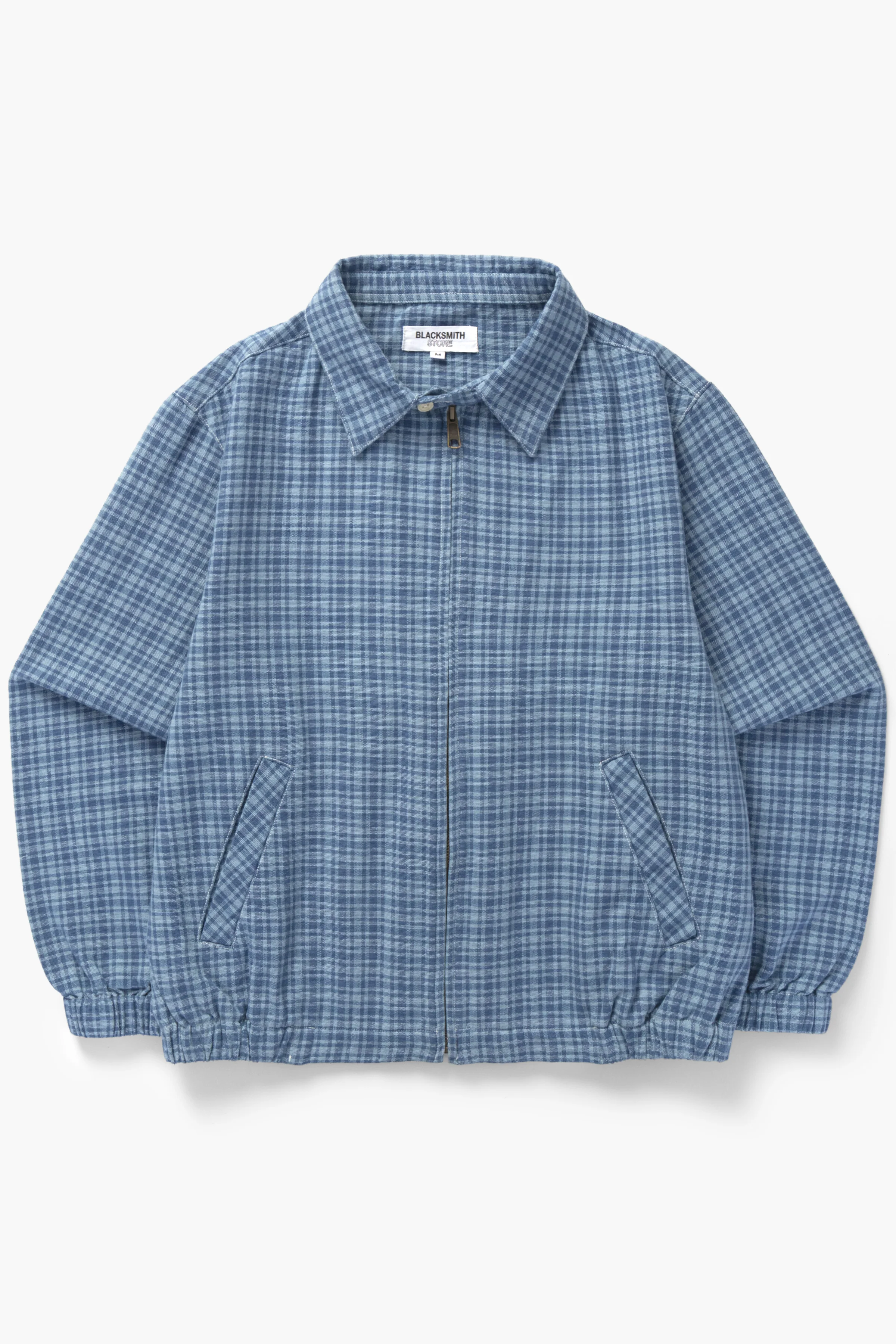 Blacksmith - Sports Harrington - Blue Check