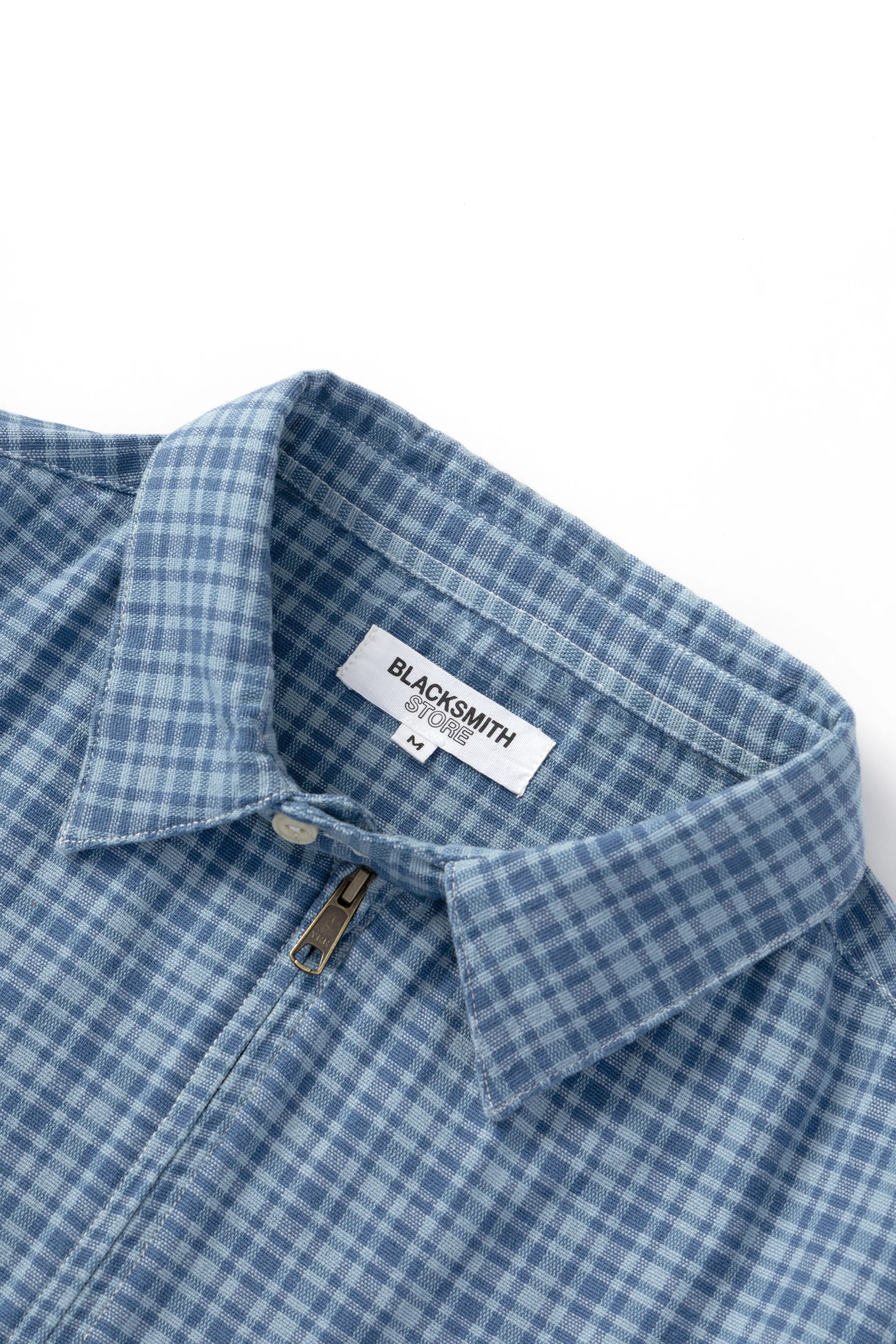 Blacksmith - Sports Harrington - Blue Check - Image 9