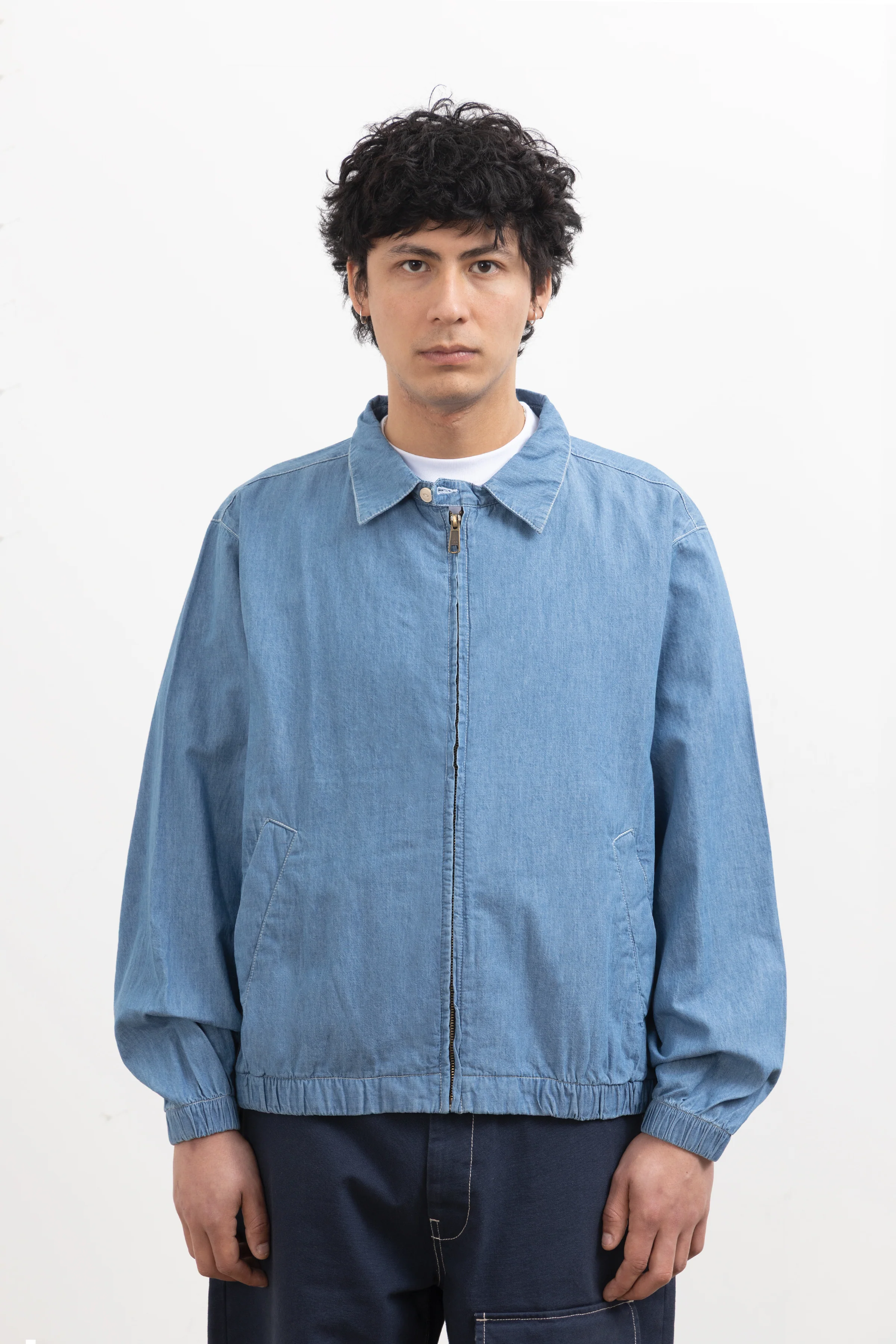 Blacksmith - Sports Harrington - Indigo - Image 2