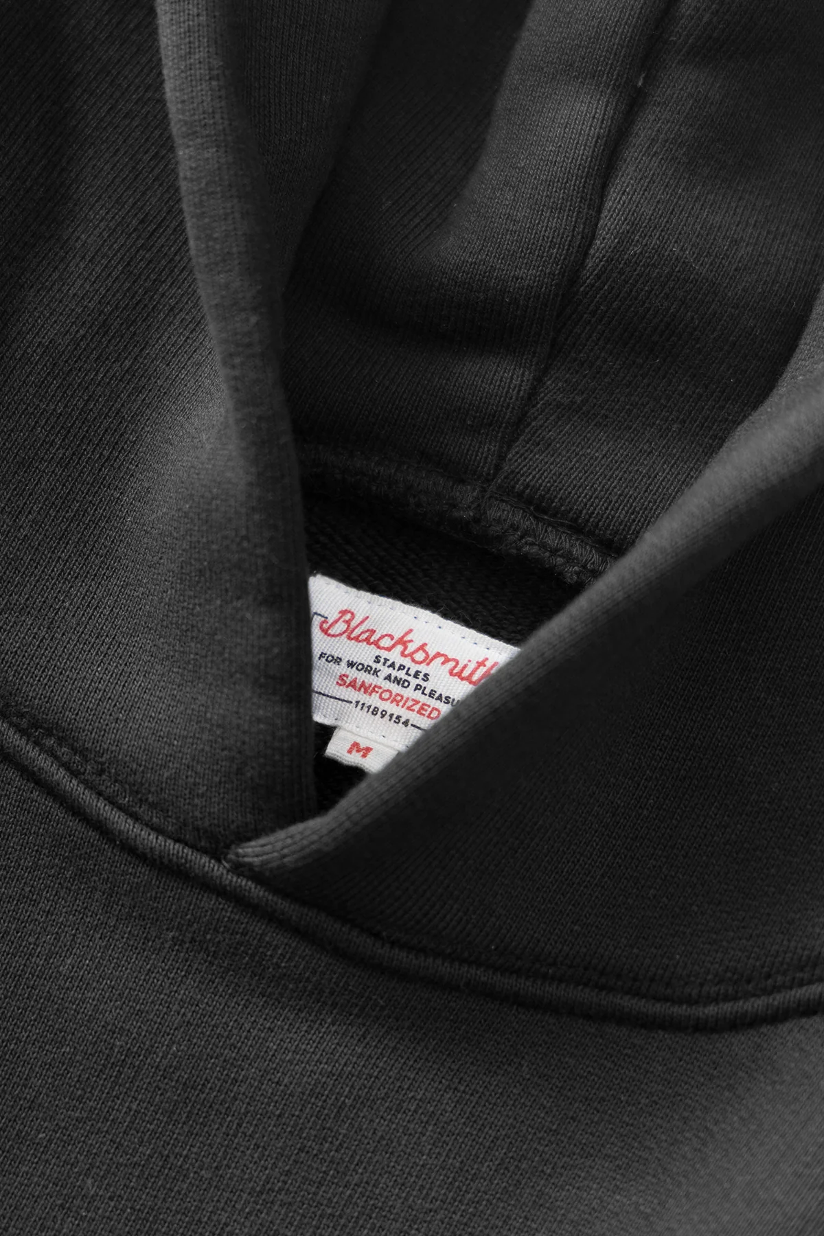 Blacksmith - 750GSM Utility Hoodie - Black - Image 8